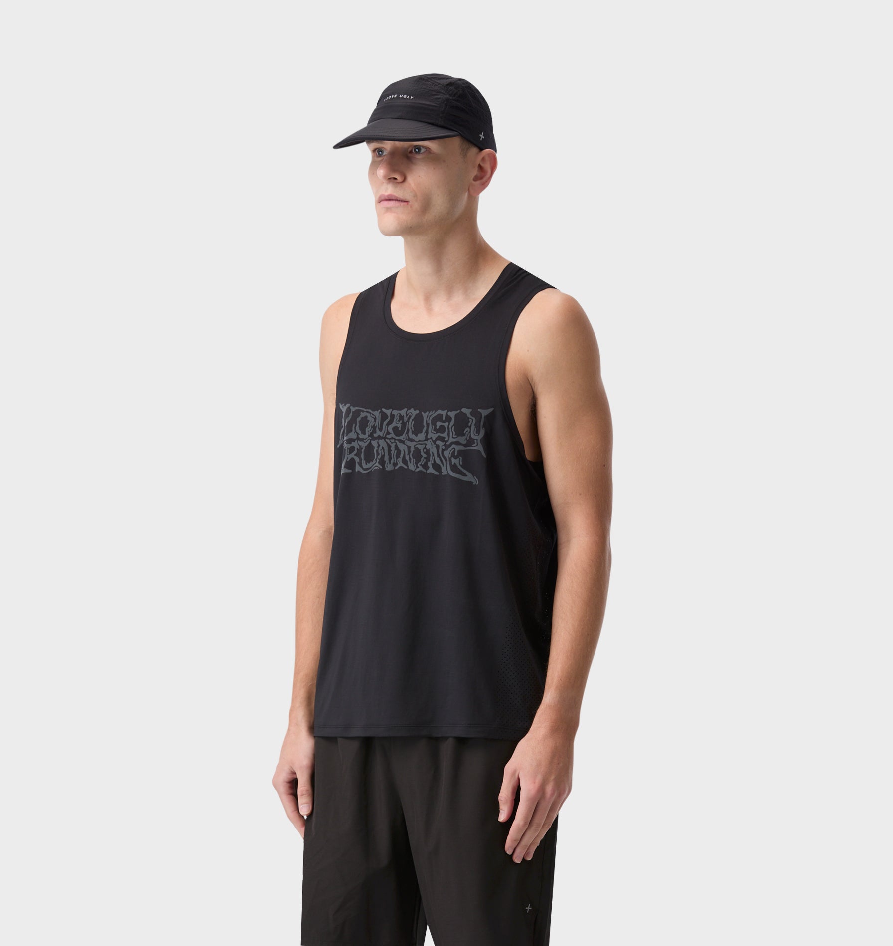Liquified Active Singlet - Black Reflective