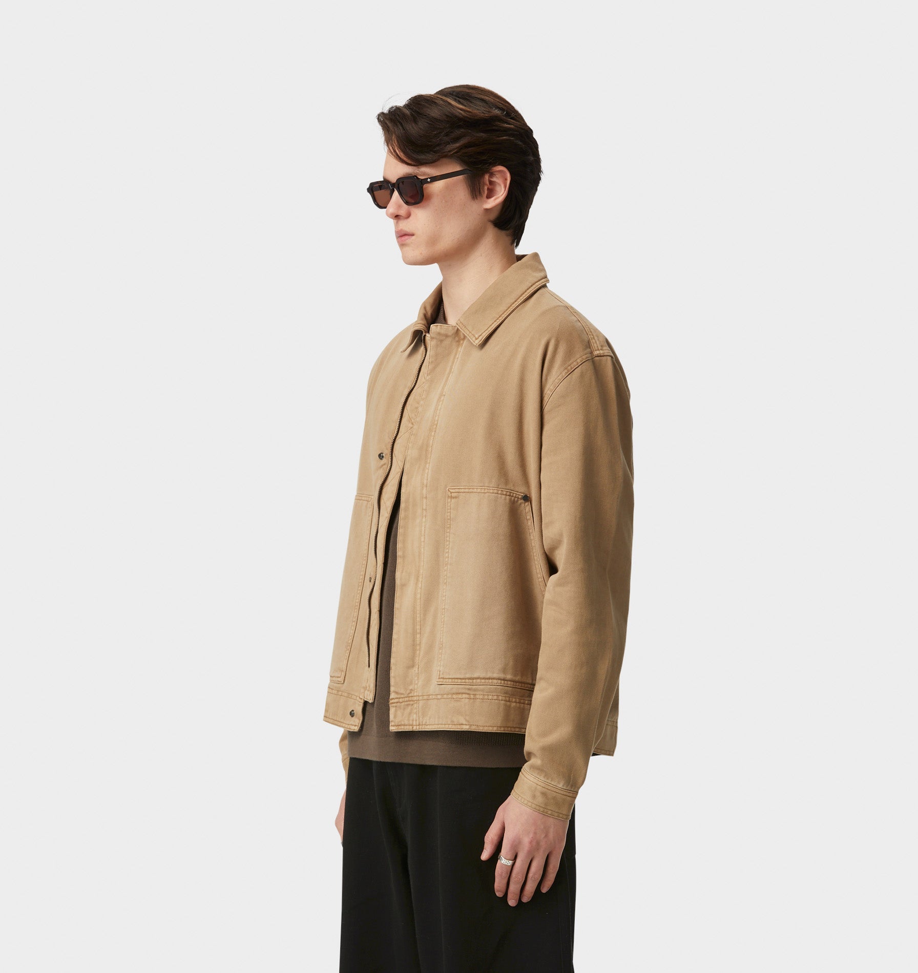 Clay Workwear Jacket - Vintage Sand