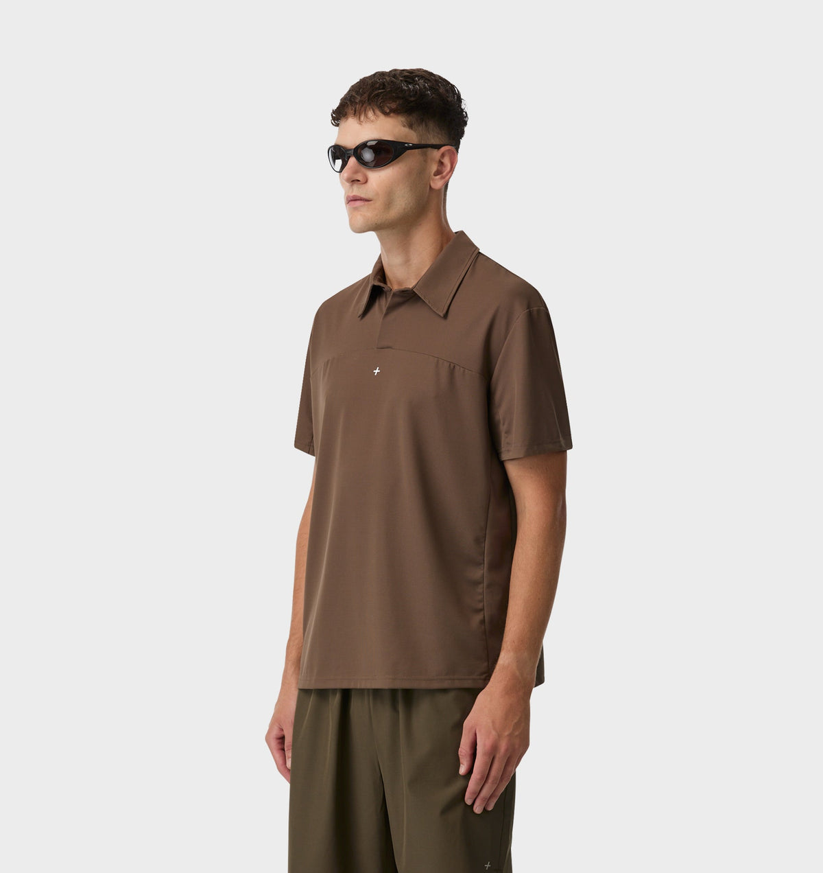 Active SS Polo Shirt - Nutmeg