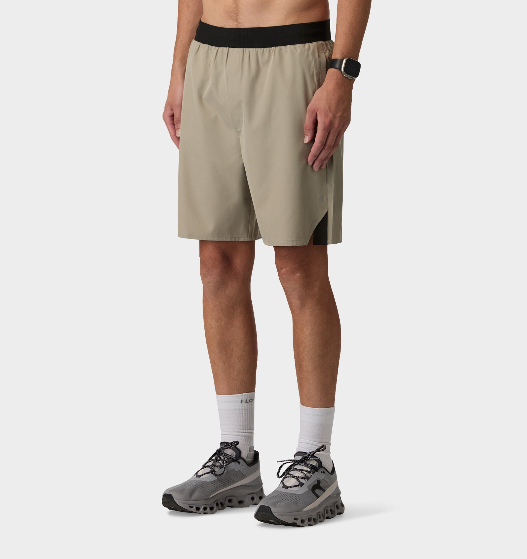 Active 7 Inch Short - Taupe
