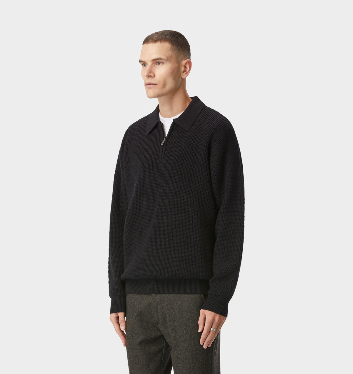 Mario Knit Sweater - Black