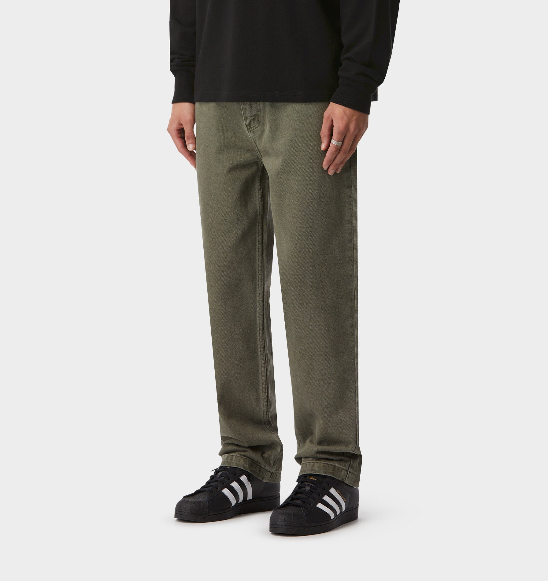 Clean Carpenter Denim - Moss