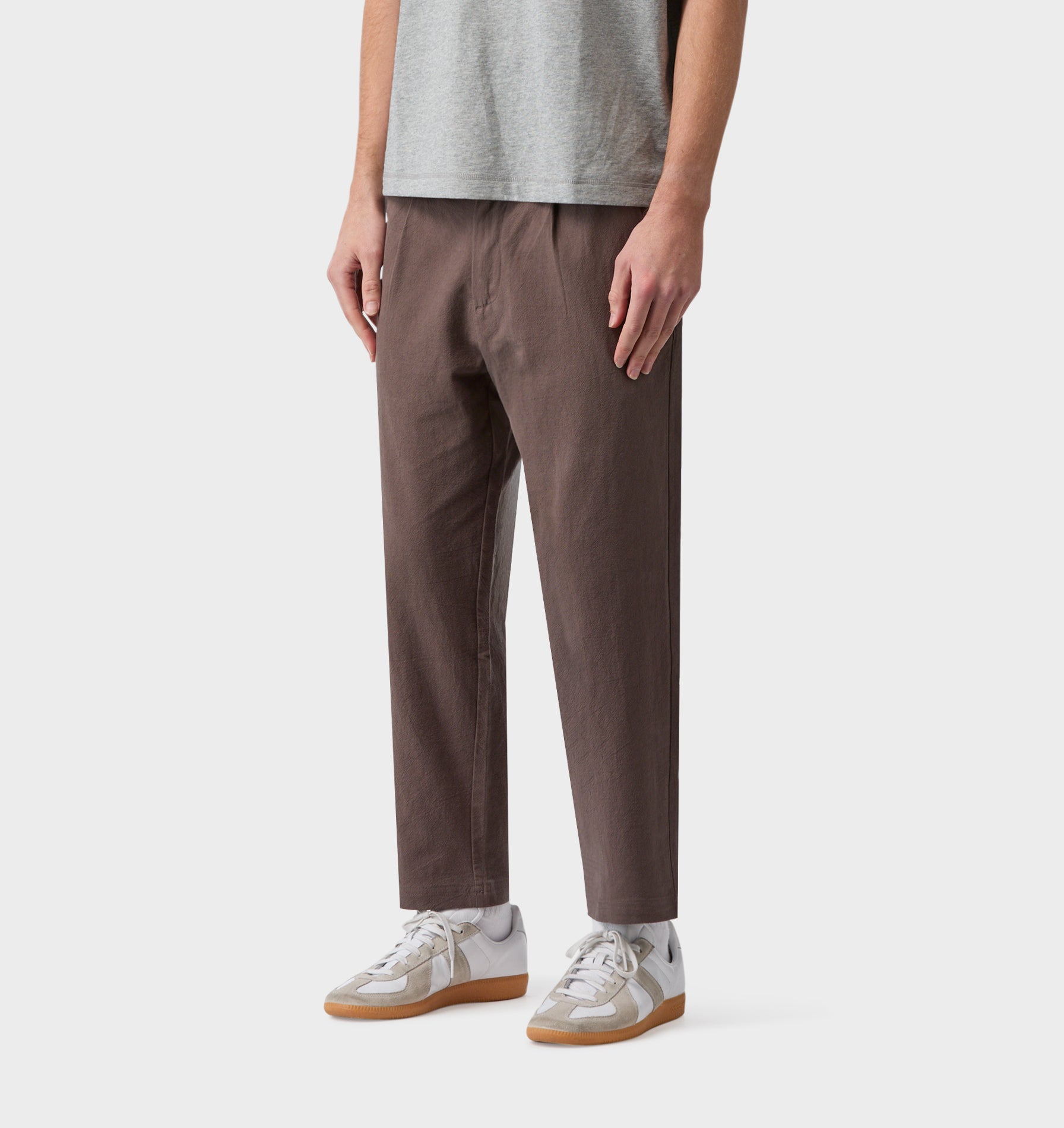Linen Kobe Pant - Mushroom