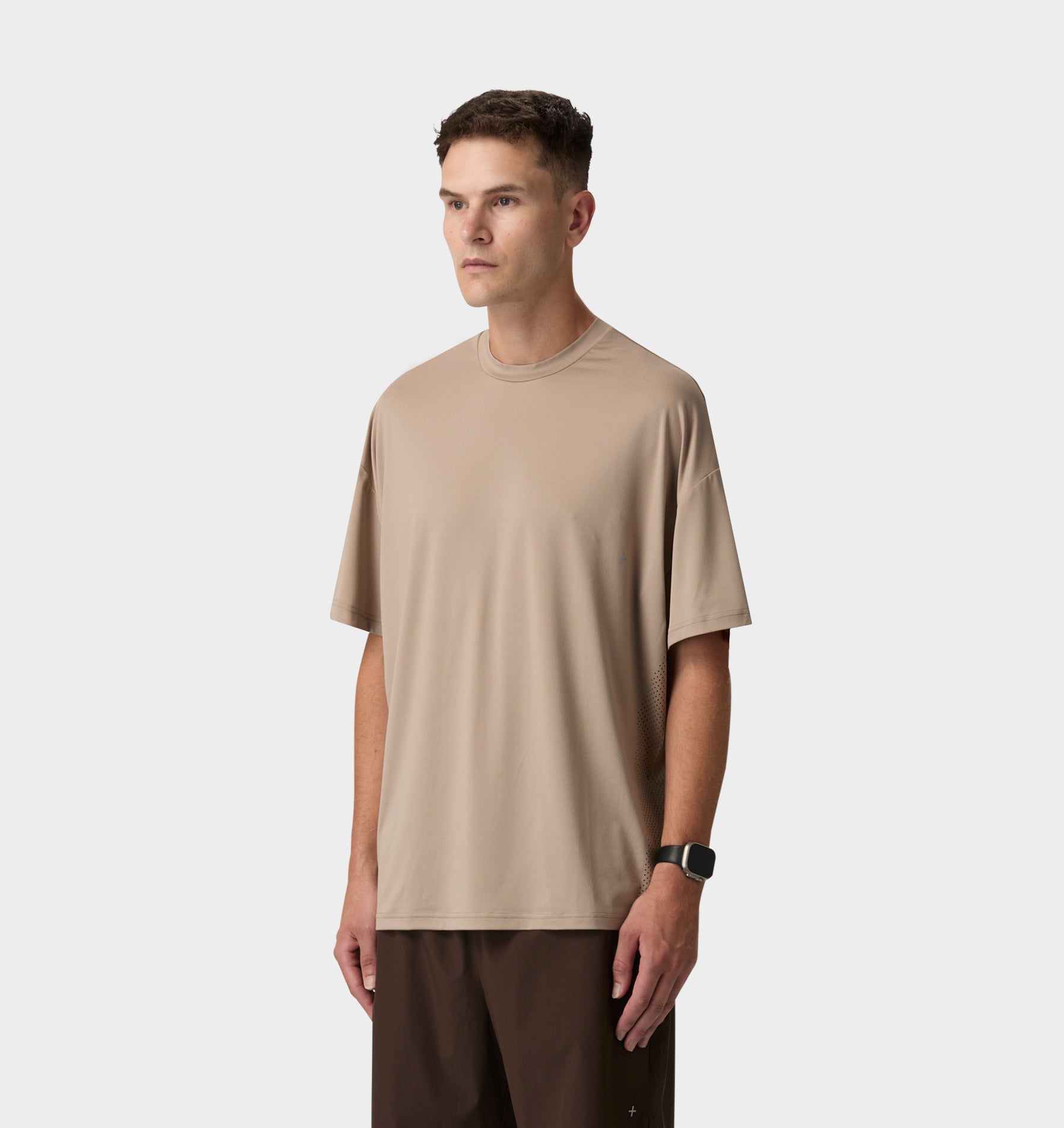 Active Box Tee - Taupe