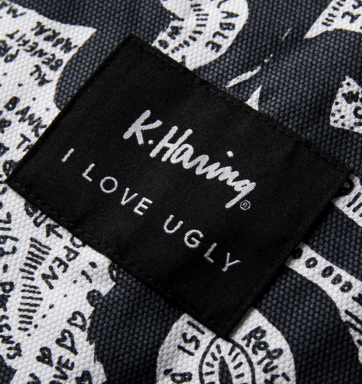 KH Des Refuses Tote - White/Black
