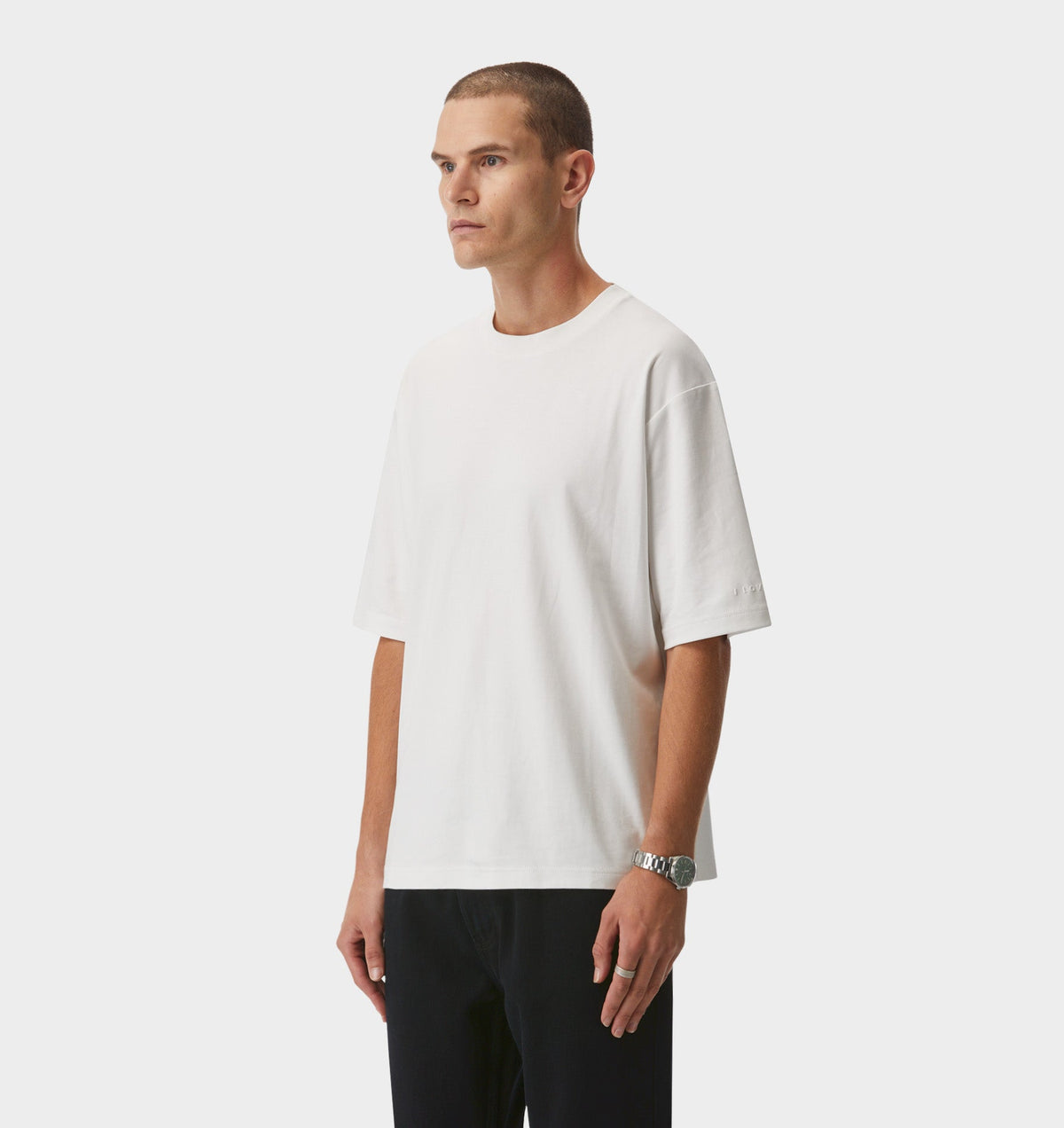 Isaac Oversized Tee - White
