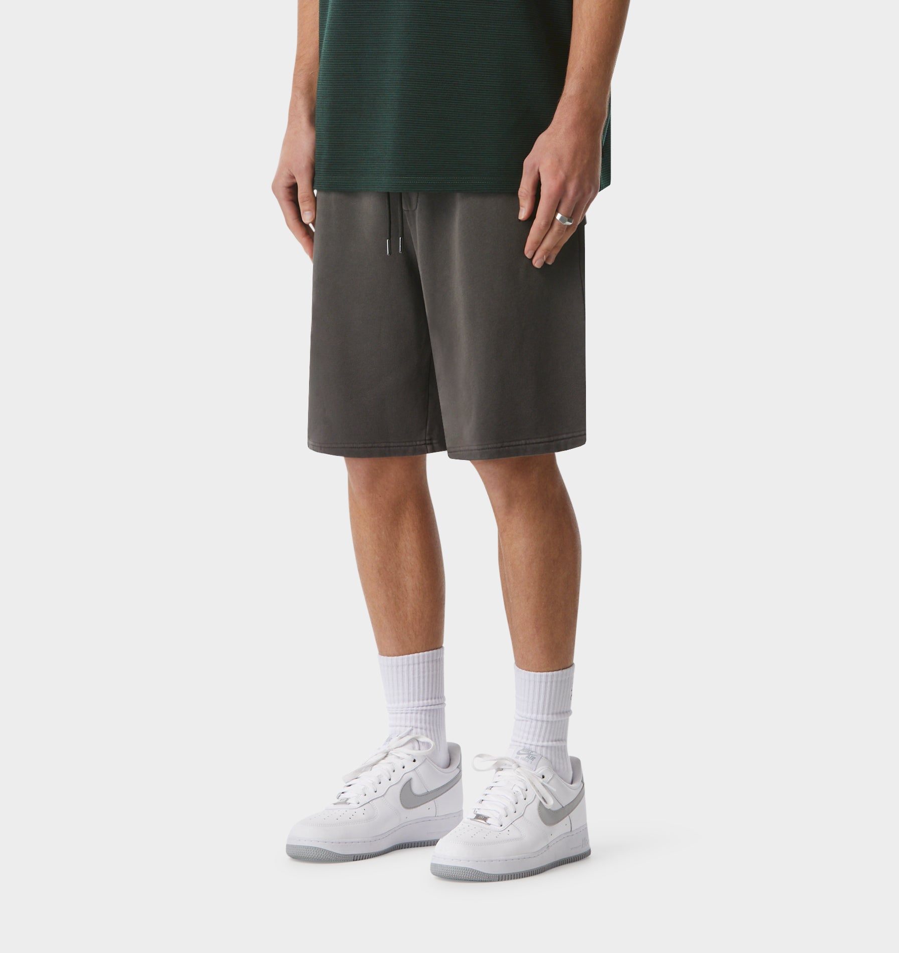 Archer Trackie Short - Washed Black