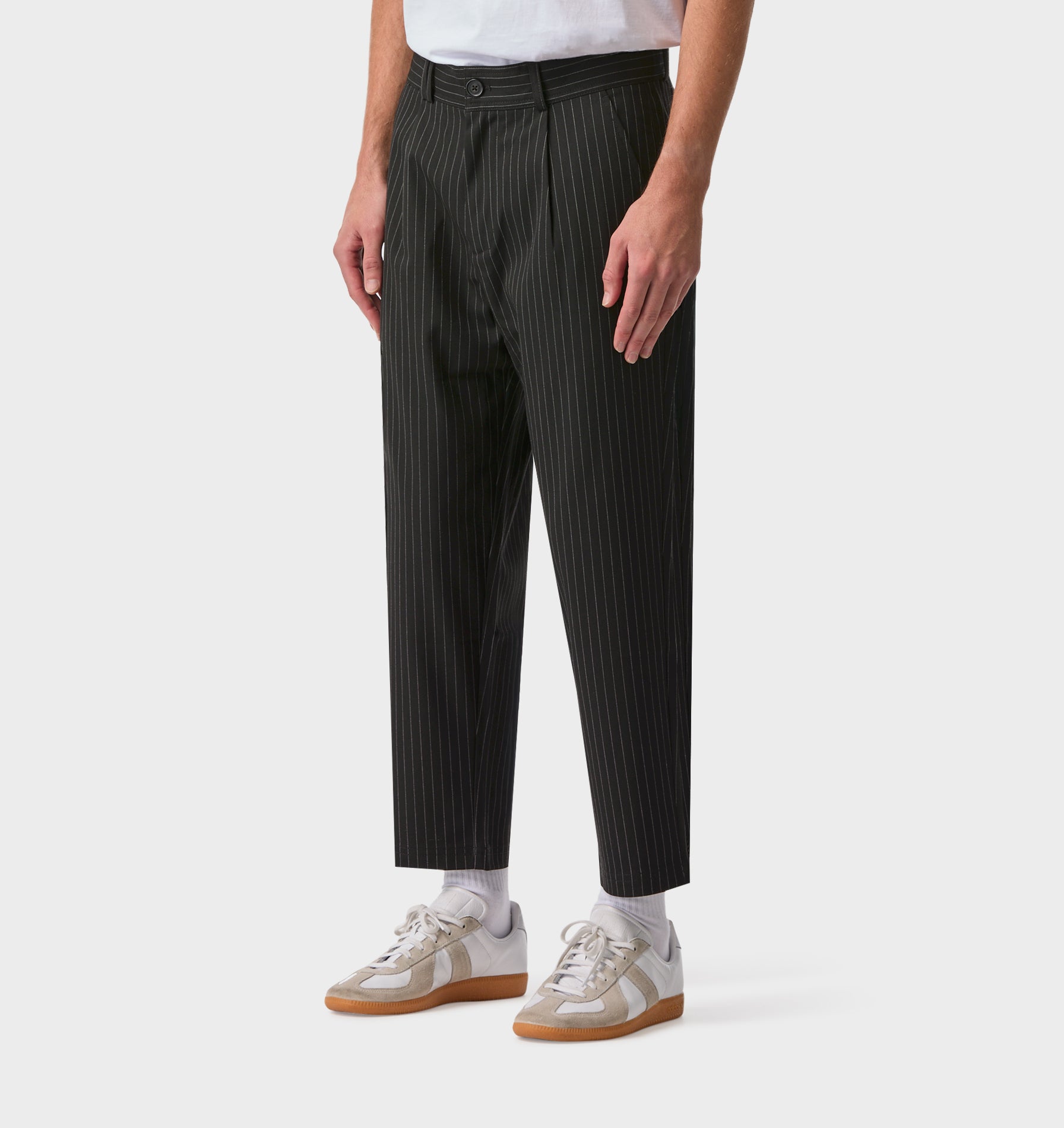 Kobe Dress Pant - Black Pinstripe