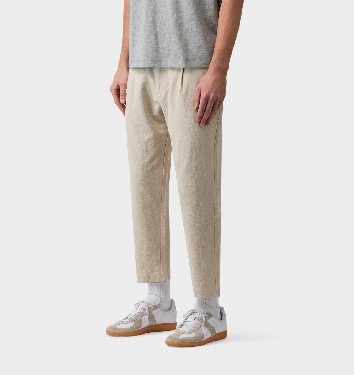 Linen Kobe Pant - Bone