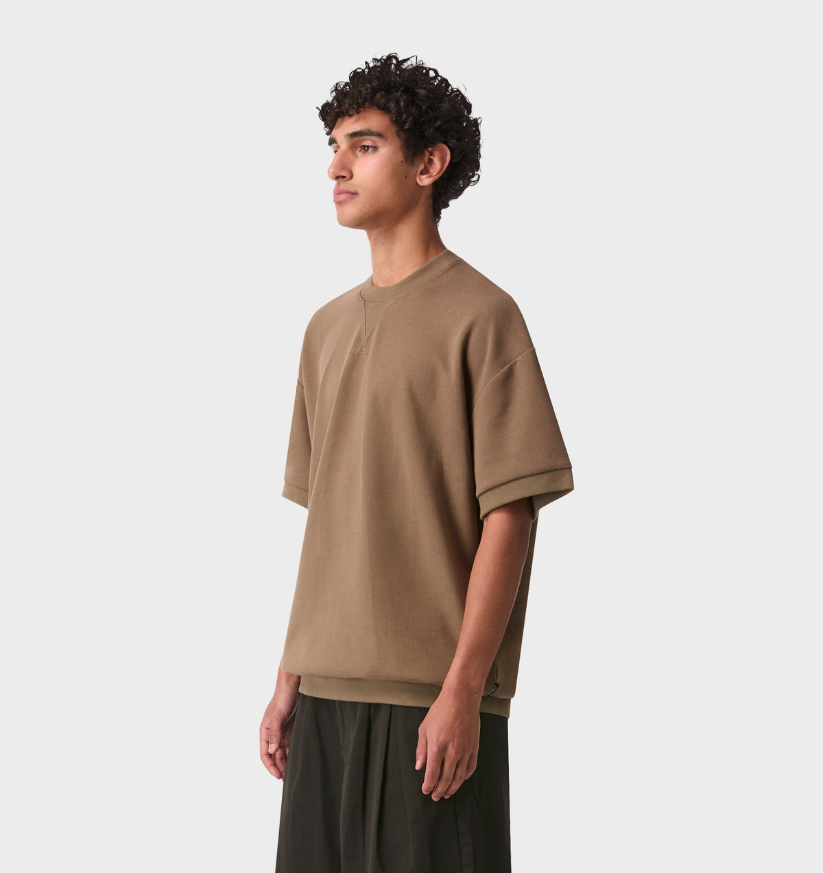 Heavy Cuff Box Tee - Elk