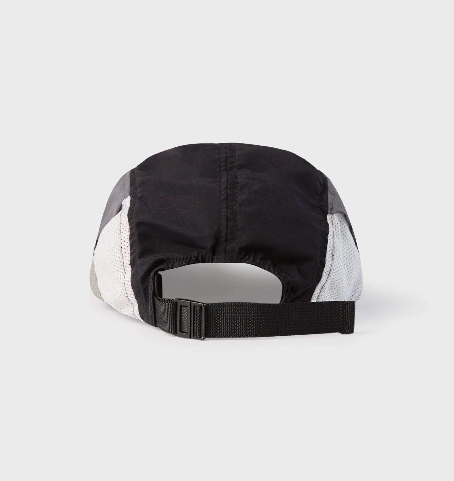 Active 5 Panel Cap - Grey/Black/White