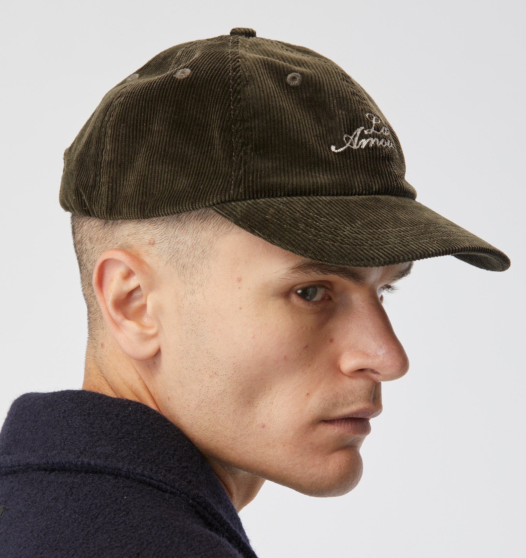Cord Finlay Cap - Moss Green