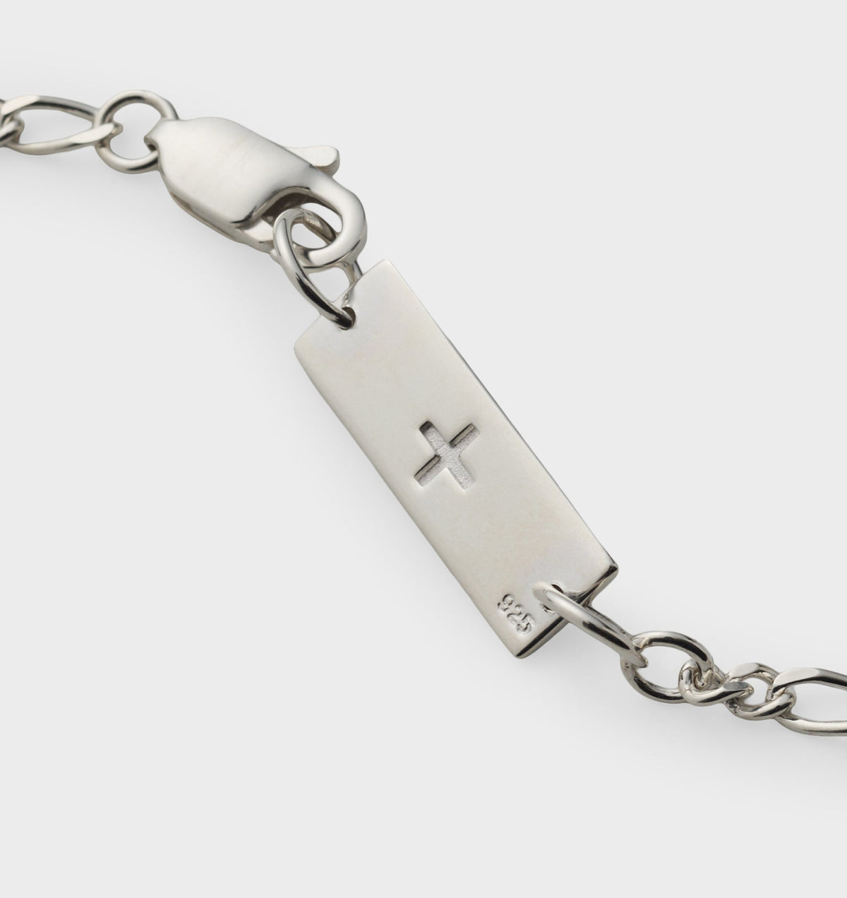 Irregular Linked Bracelet - Silver