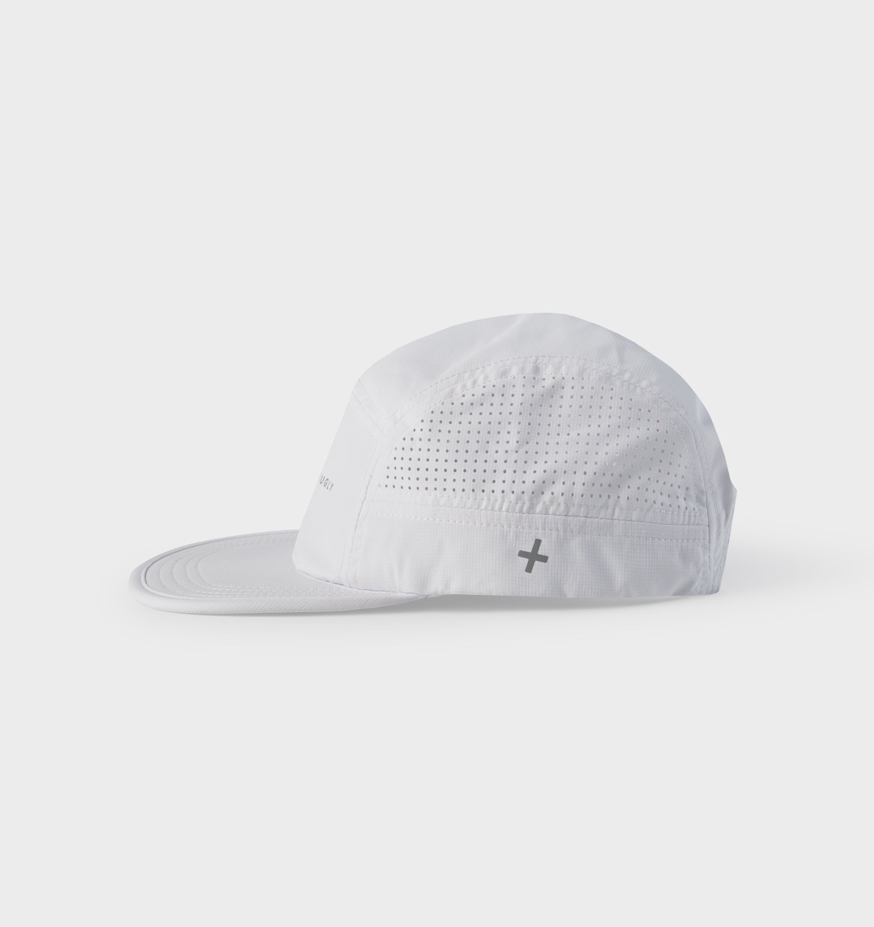 Active 5 Panel Cap - White