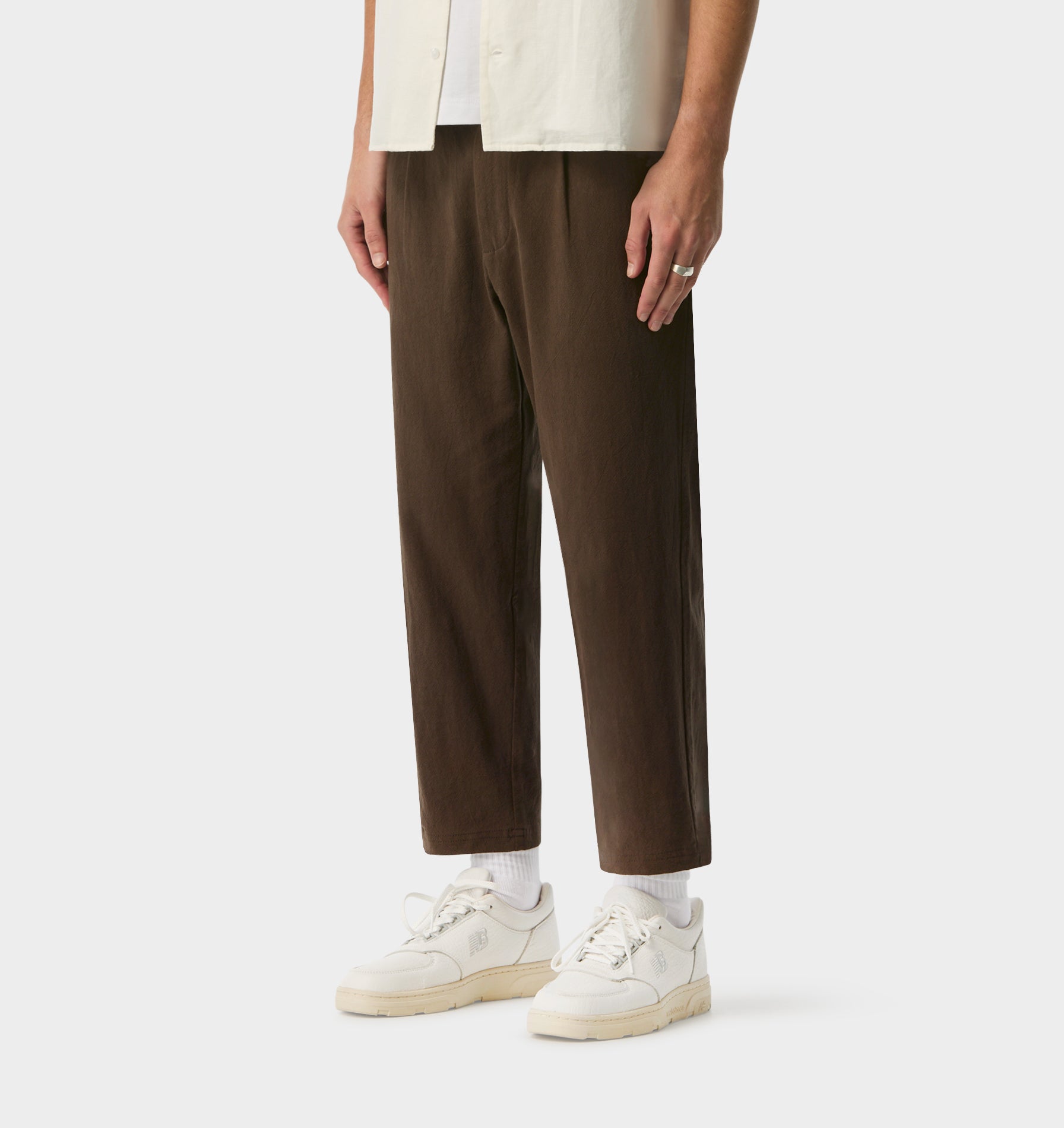 Linen Kobe Pant - Espresso