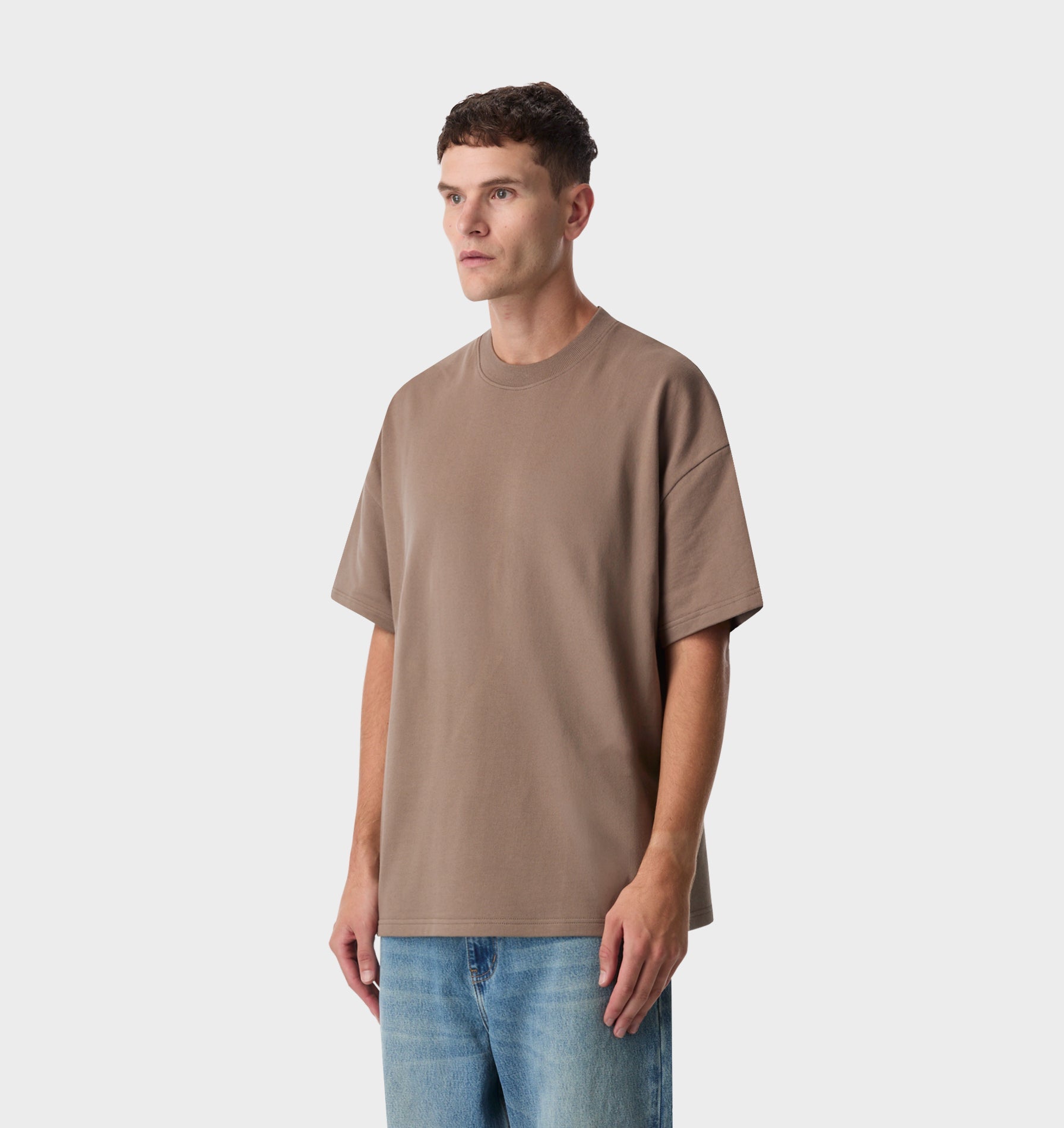 Heavy Box Tee 2.0 - Mushroom