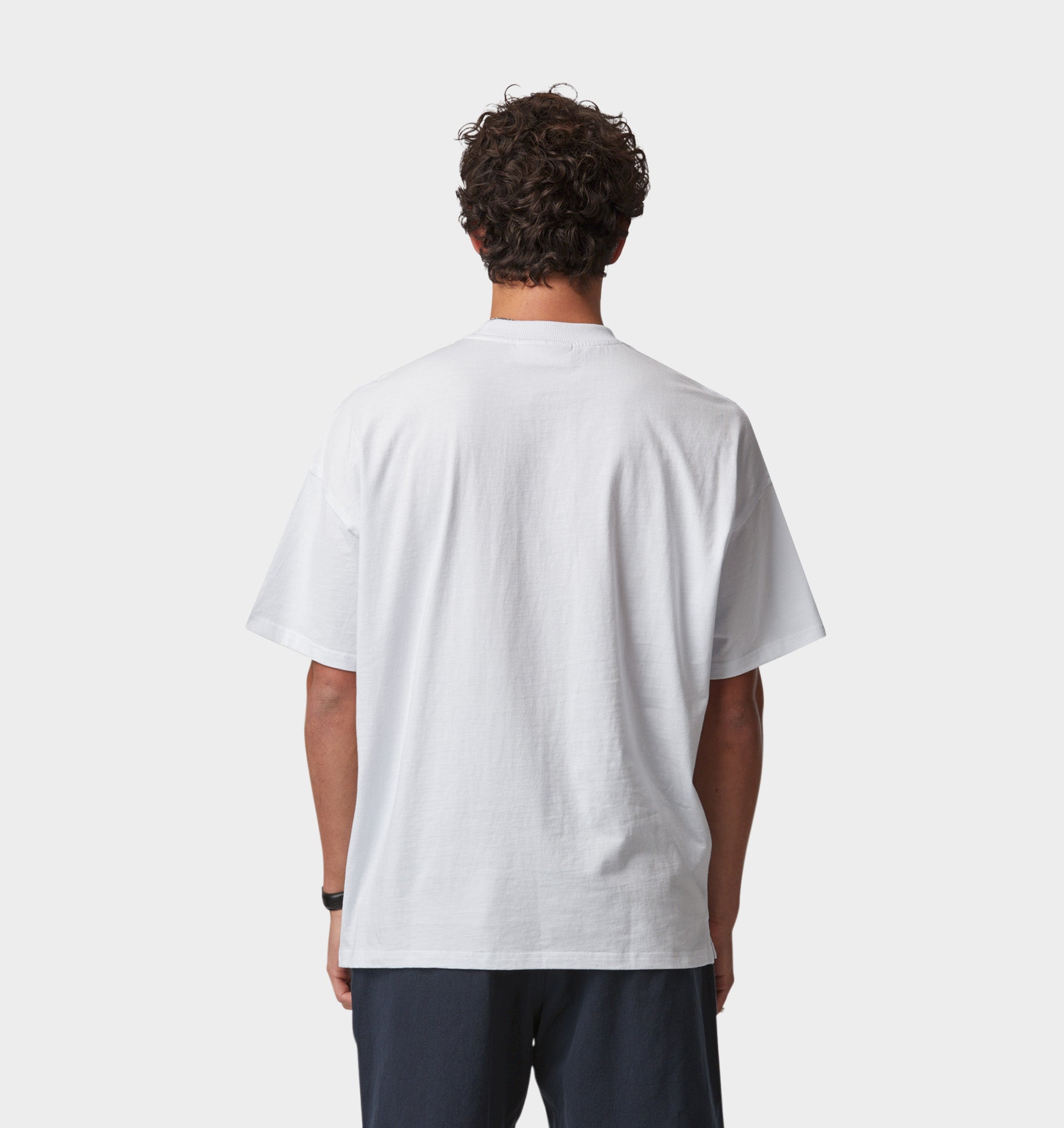 Skull Box Tee - White