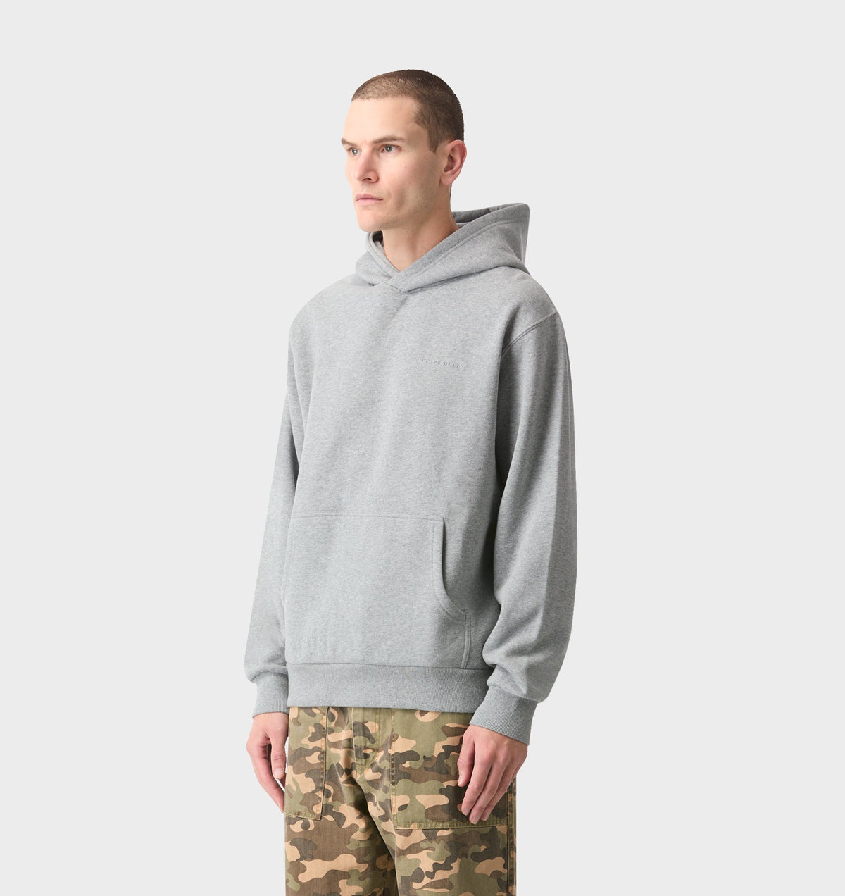 Uniform Hood - Grey Marle
