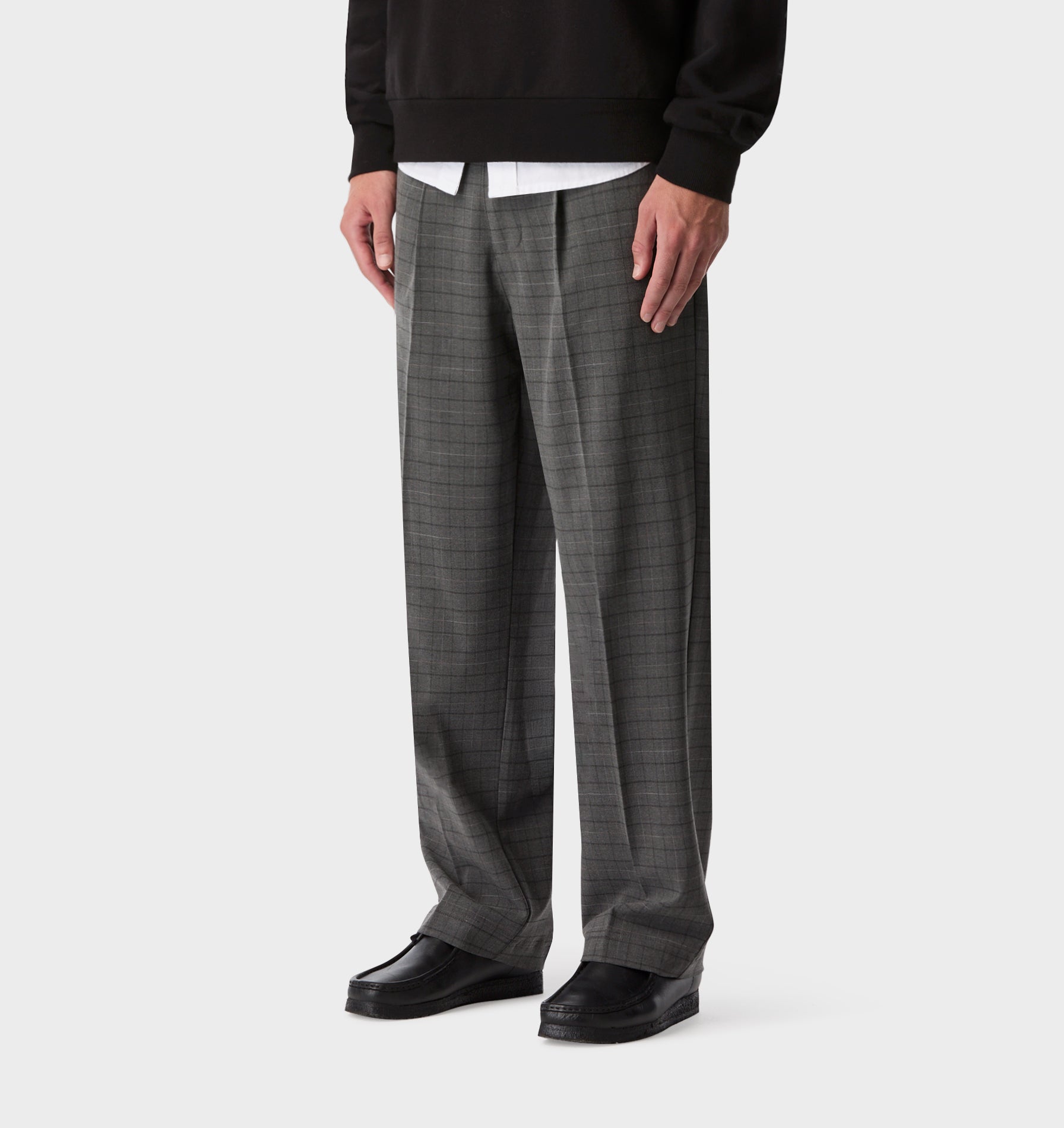 Winston Pant - Dark Grey Check