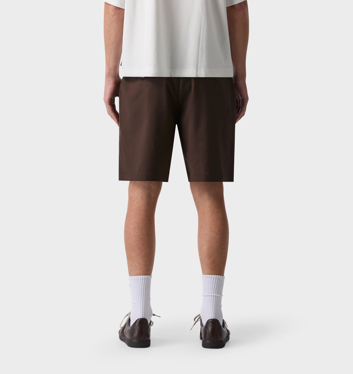 Quincy Pleated Short - Espresso