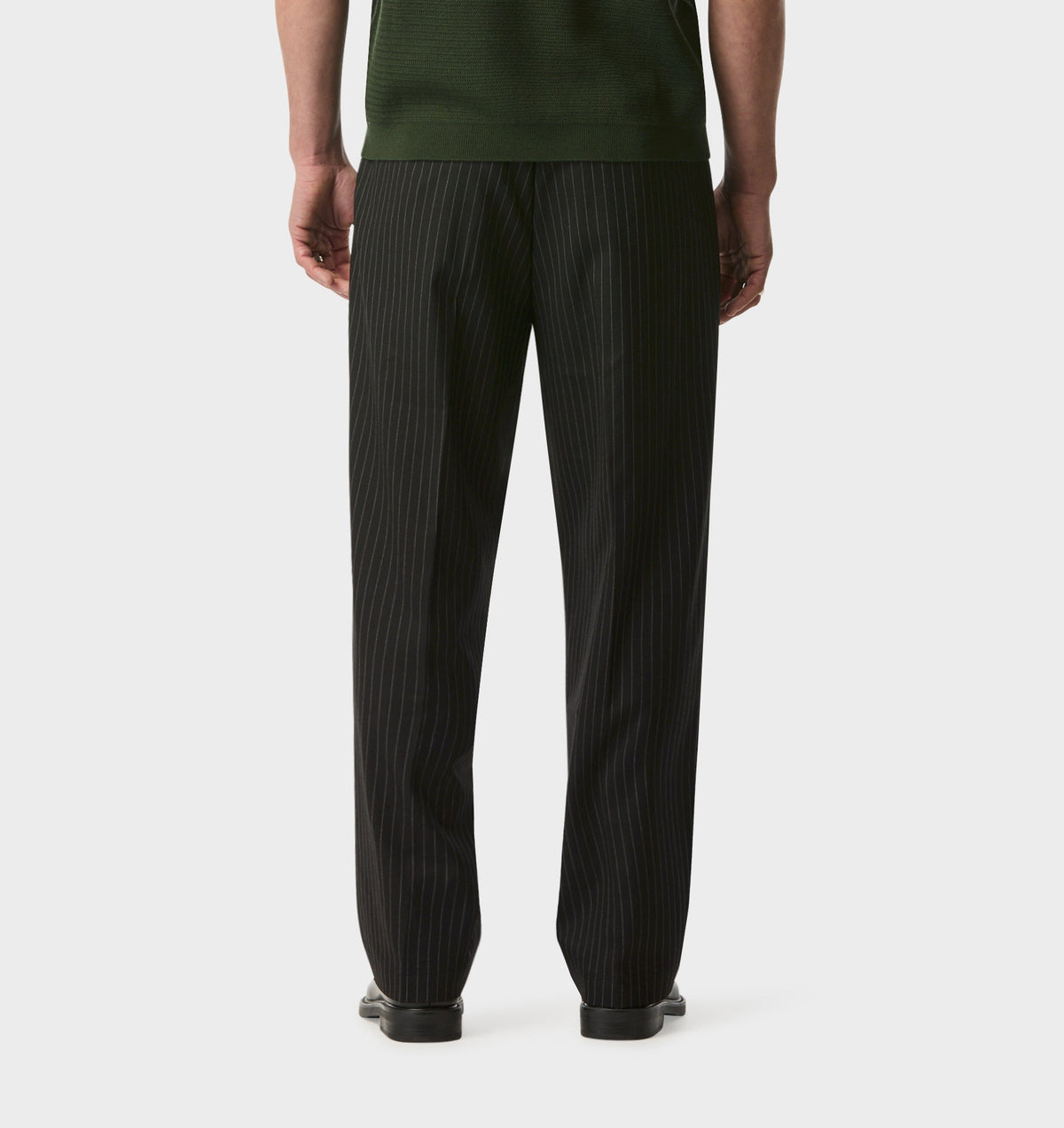 Winston Pant - Black Pinstripe
