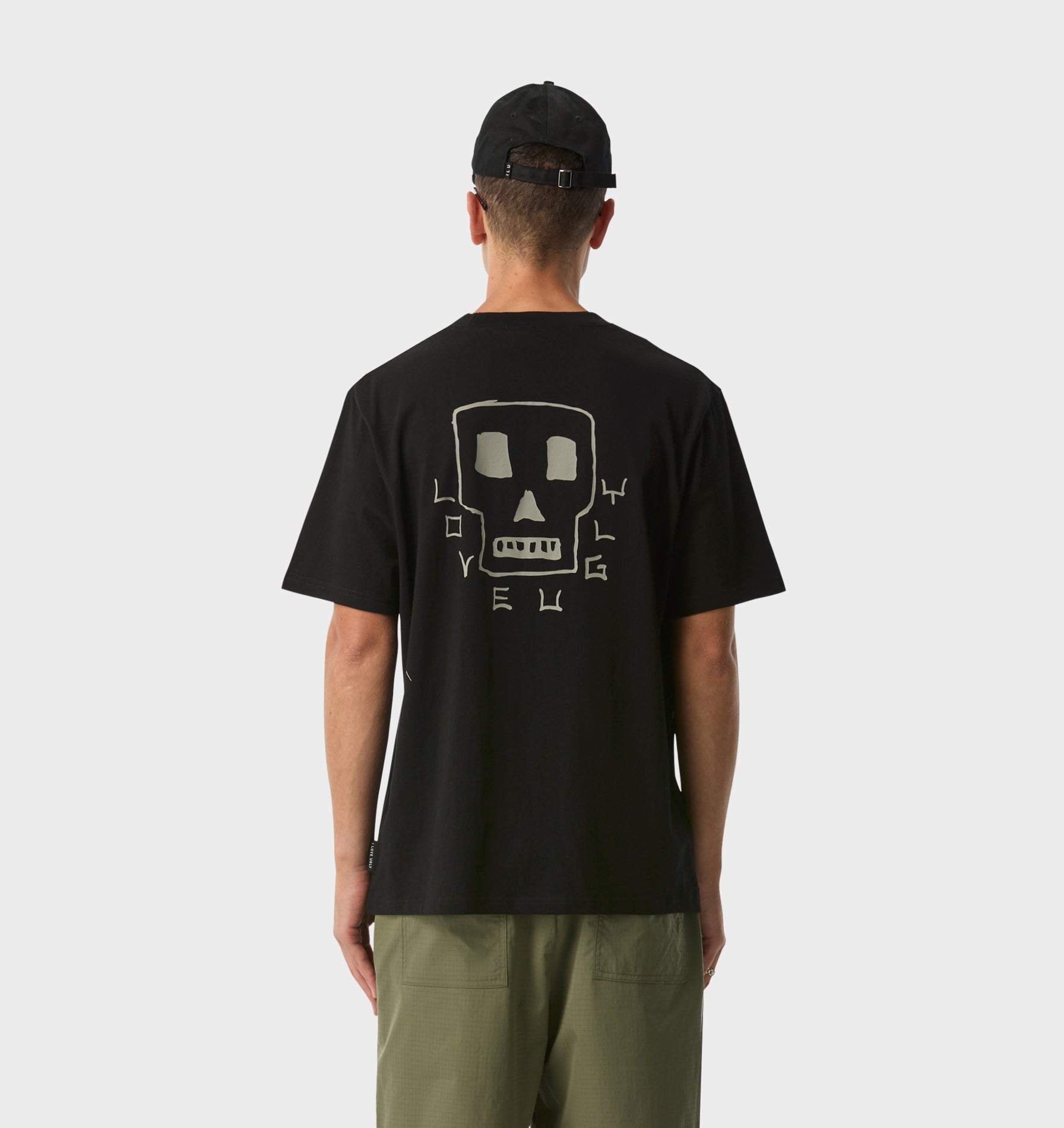 Skull Uniform Tee - Black