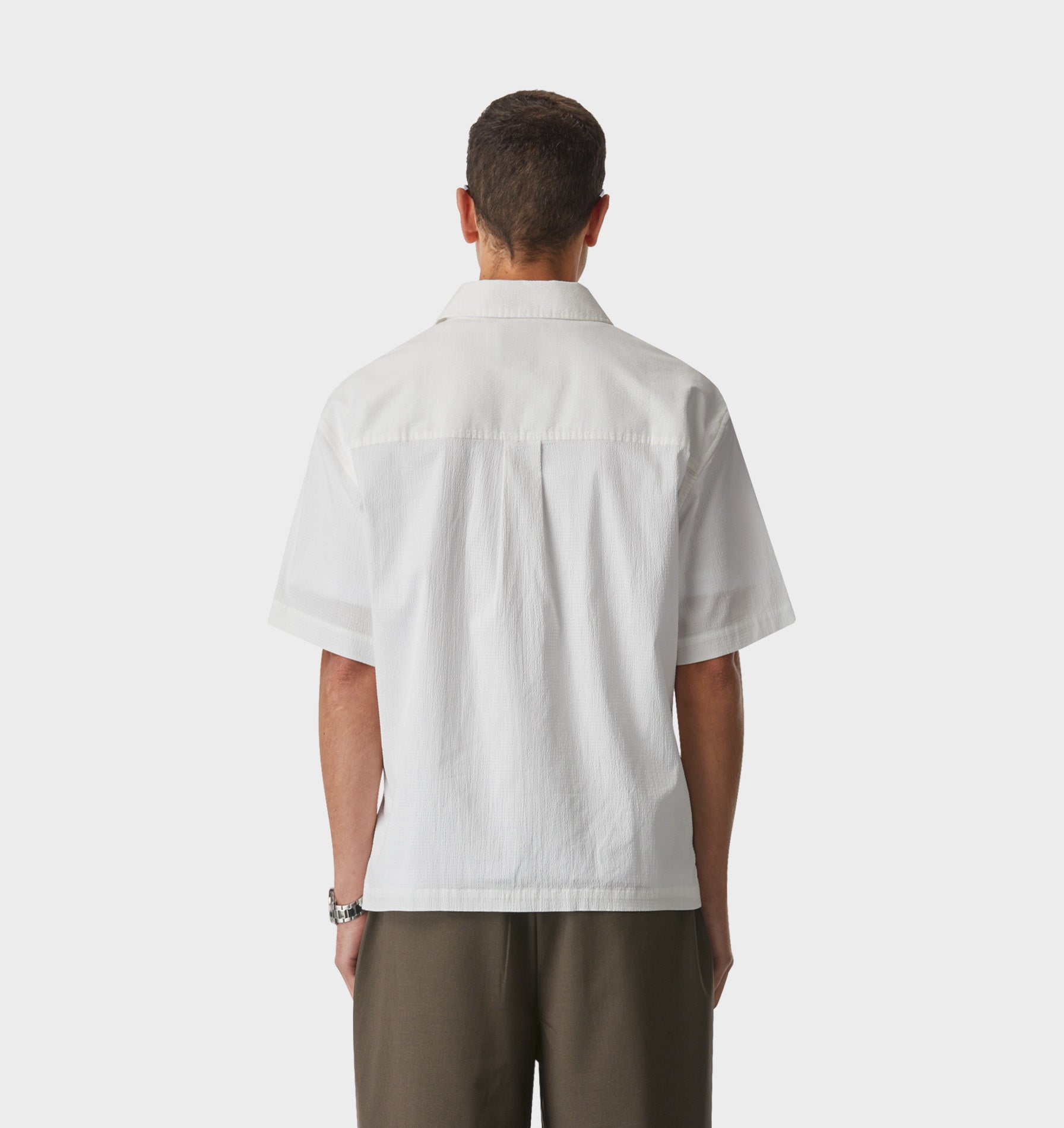 Dawson Boxy SS Shirt - White