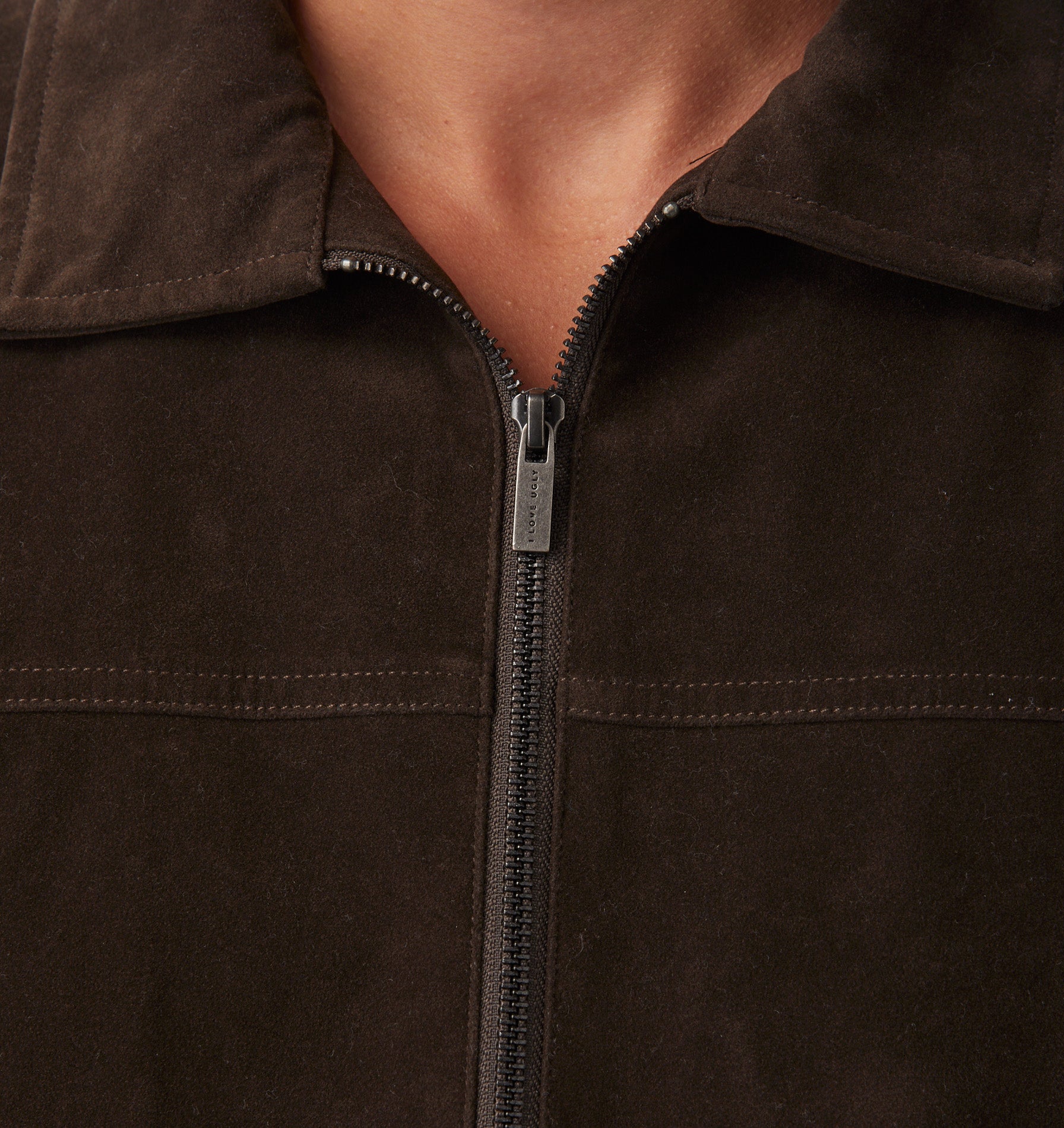 Mason Suede Jacket - Espresso