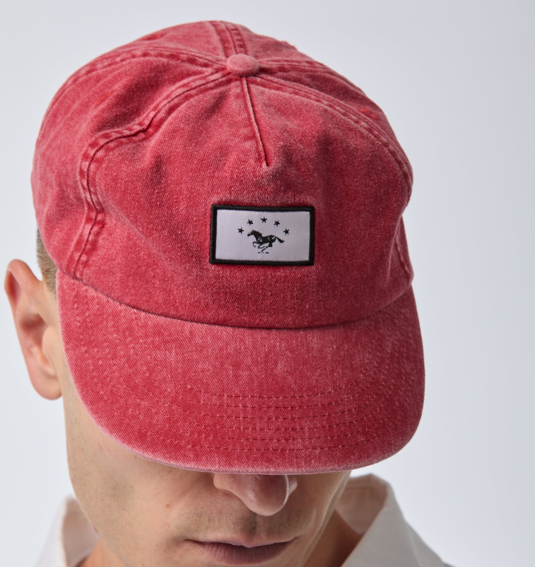 Beau Horse Cap - Vintage Red