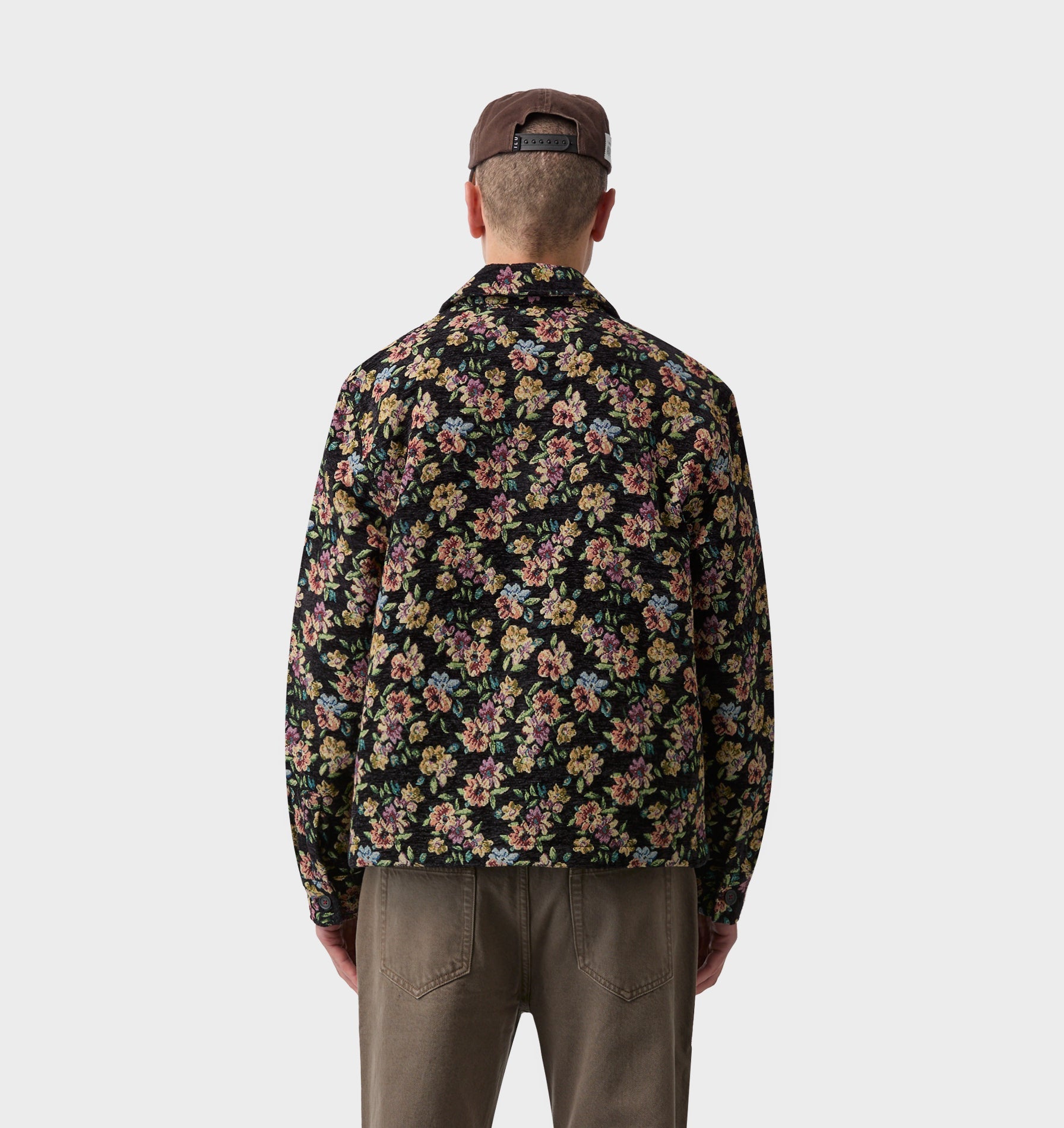 Floral Overshirt - Dark Floral