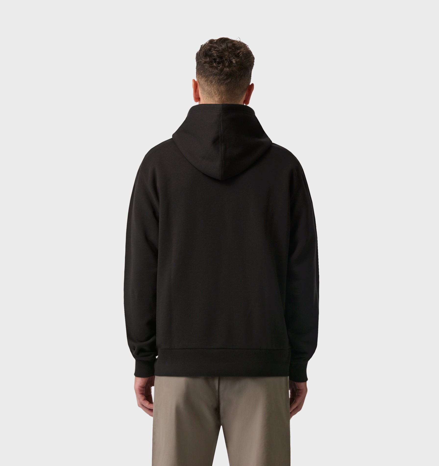 Uniform Logo Hood - Black