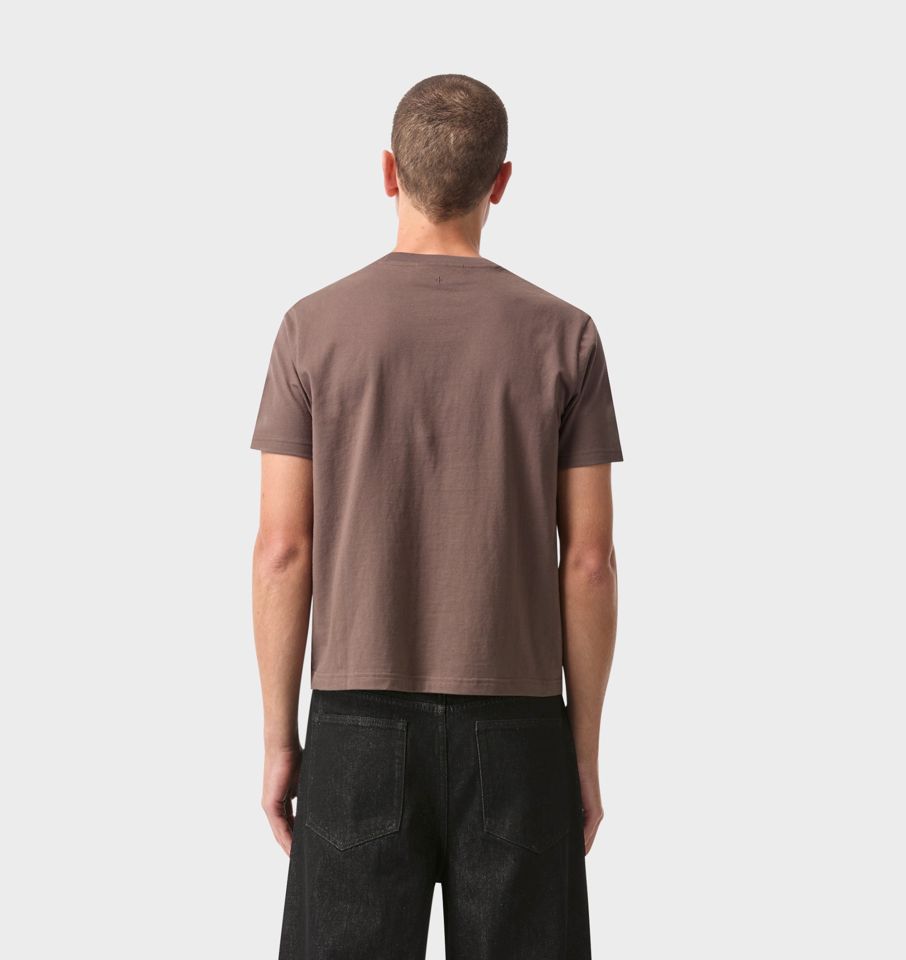 Muscle Tee - Dusky Brown