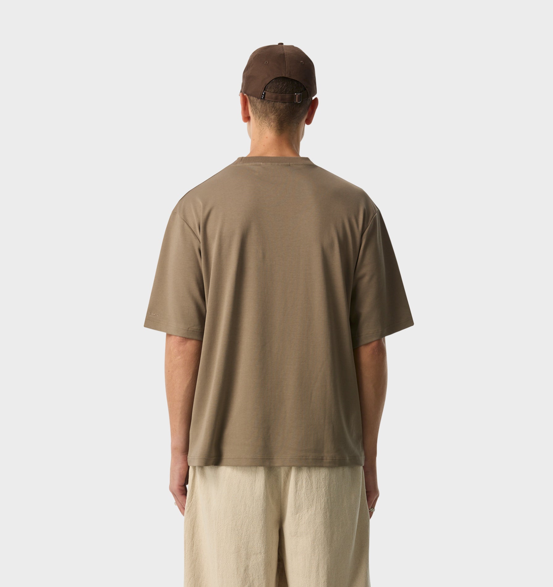 Isaac Oversized Tee - Mushroom