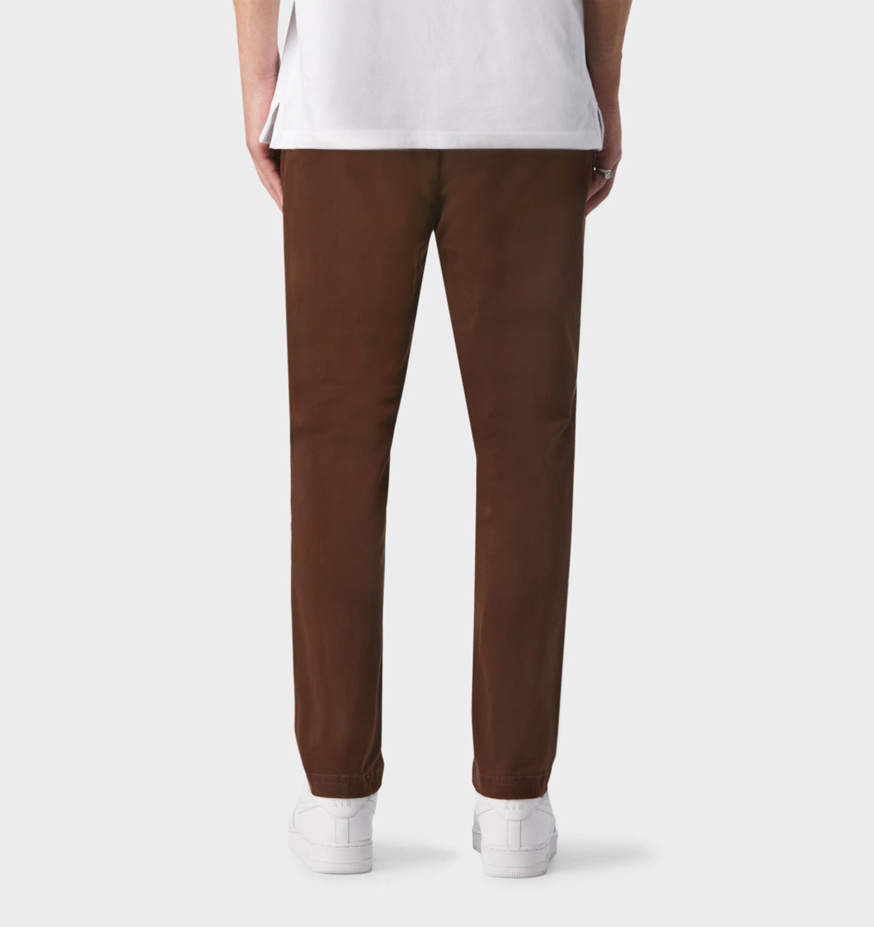 Full Length Slim Kobe Pant - Dark Brown