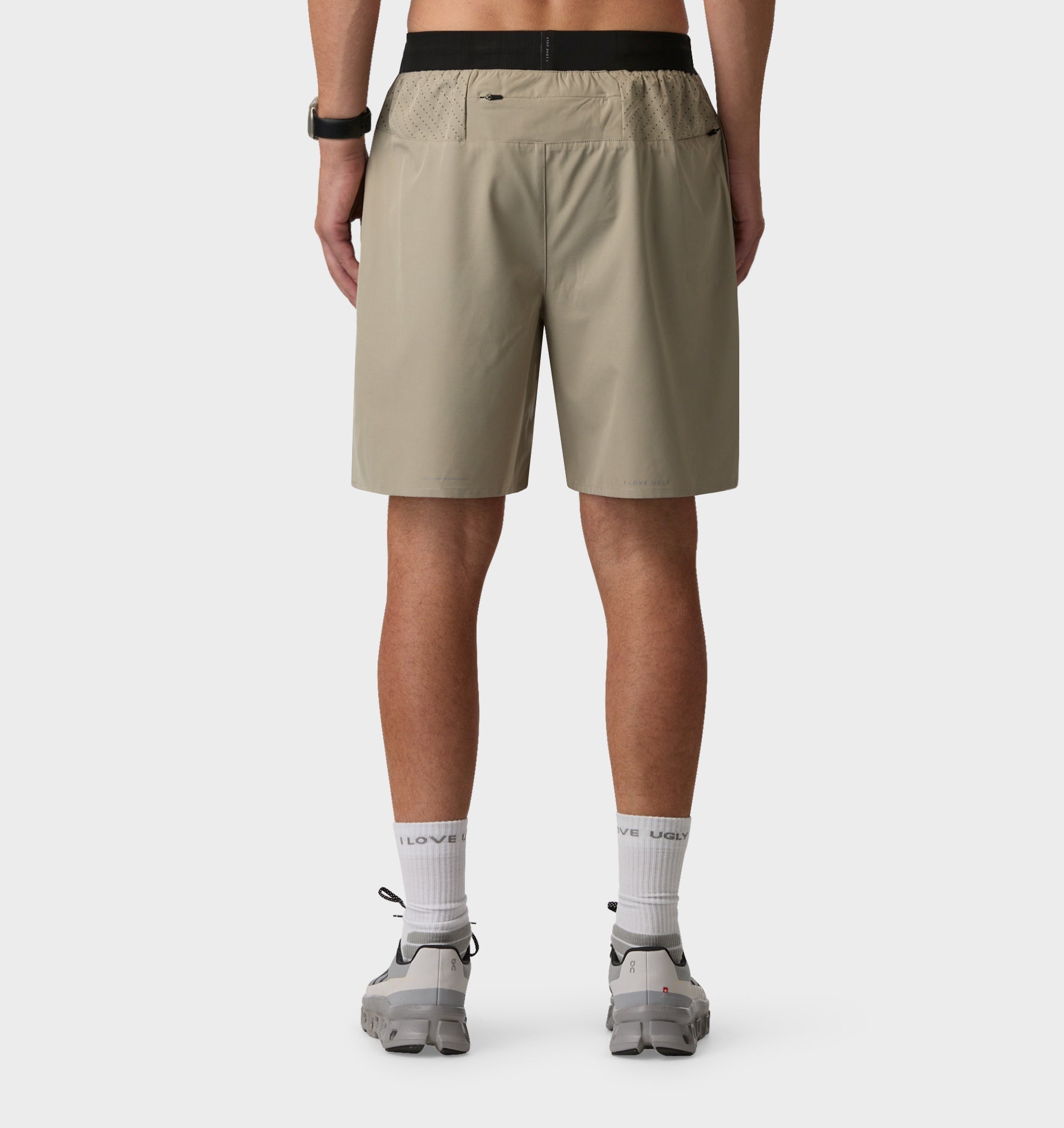 Active 7 Inch Short - Taupe