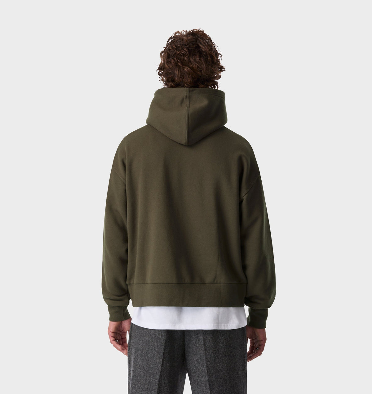 Crop Box Hood - Burnt Olive