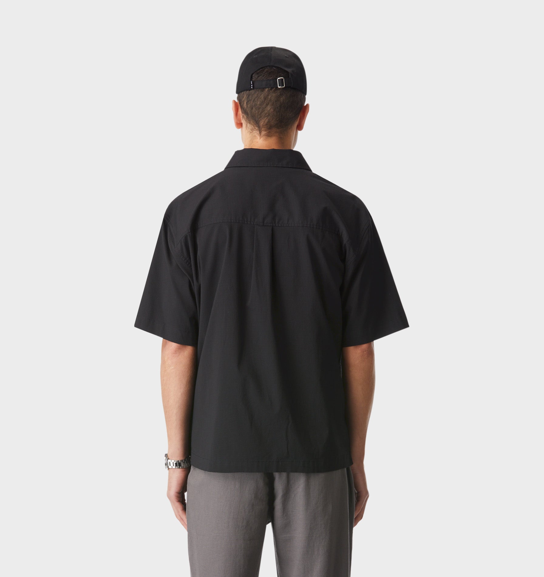 Dawson Boxy SS Shirt - Black