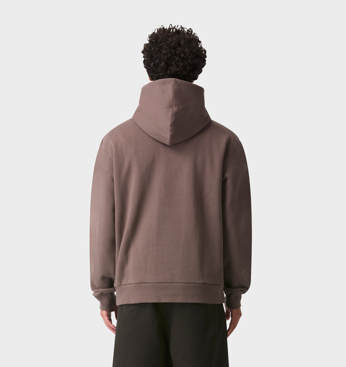 Uniform Logo Hood - Dusky Brown