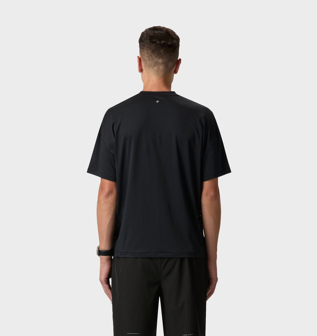Active Crop Tee - Black