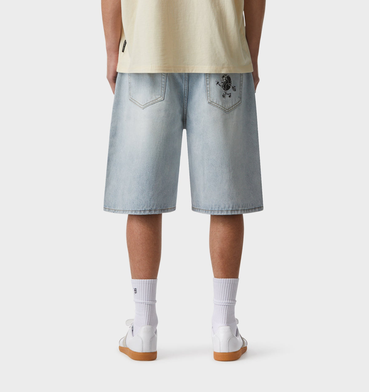 Wyatt Denim Short - Light Vintage Blue