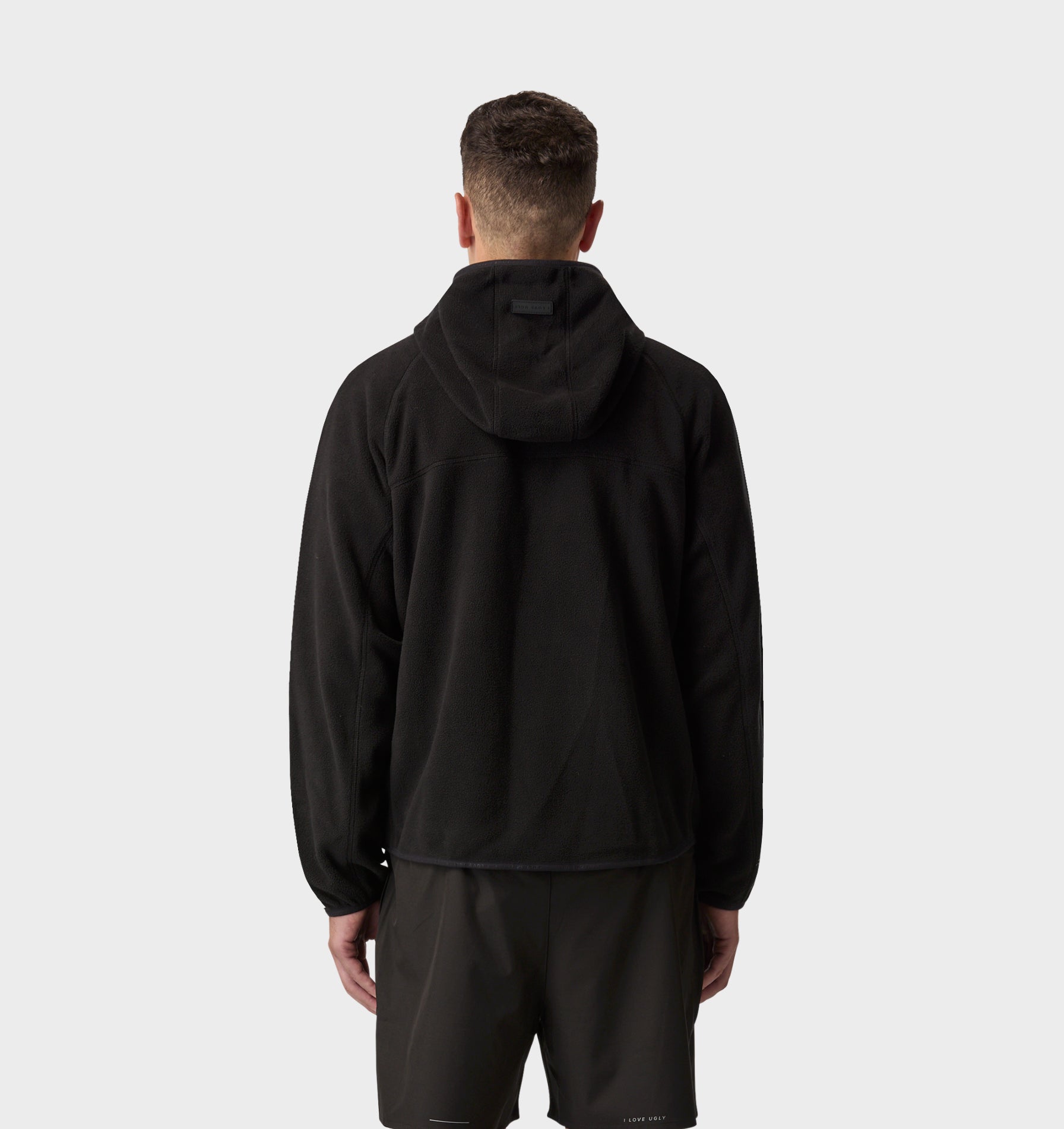 Active Hooded Fleece - Black