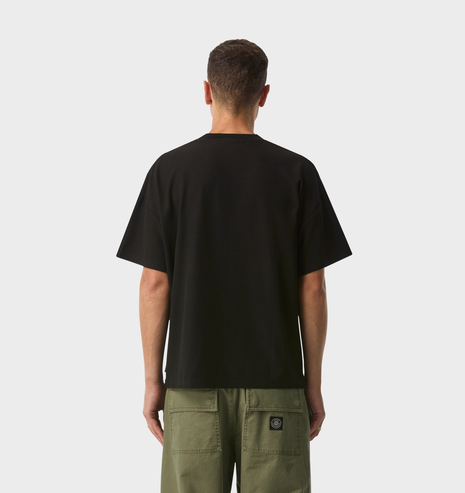 Waffle Lewi Tee - Black