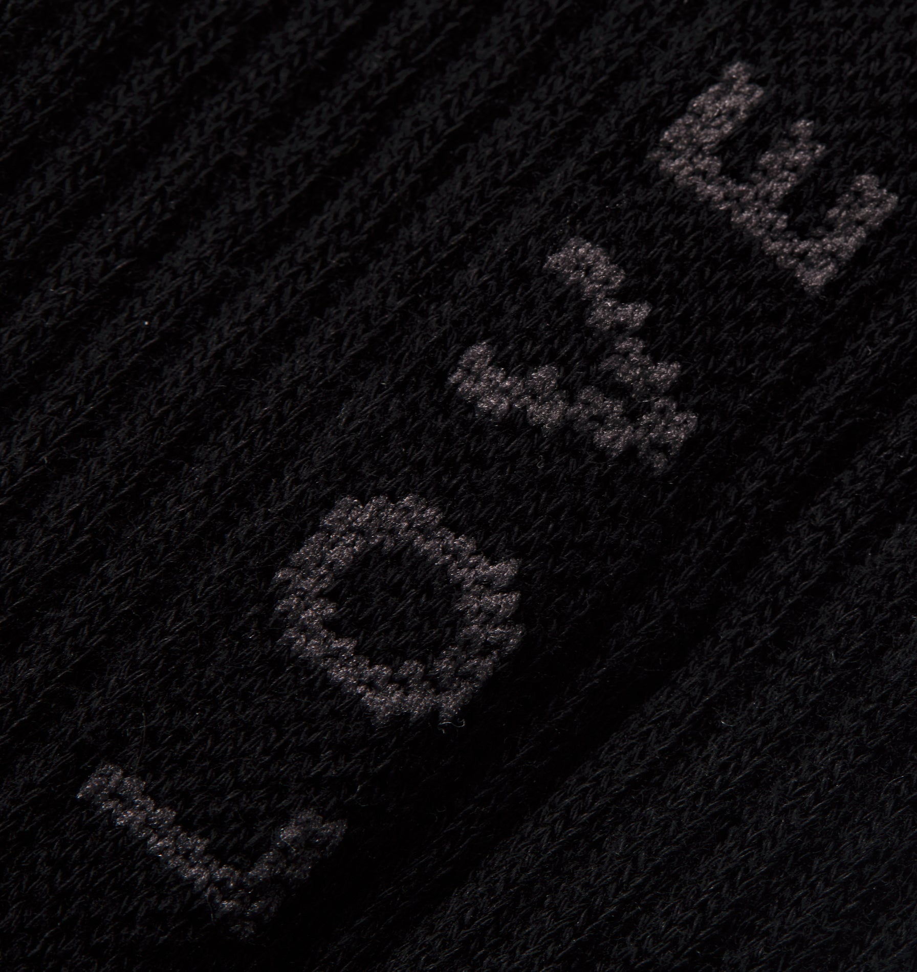 Big Logo Basic Sock - Black