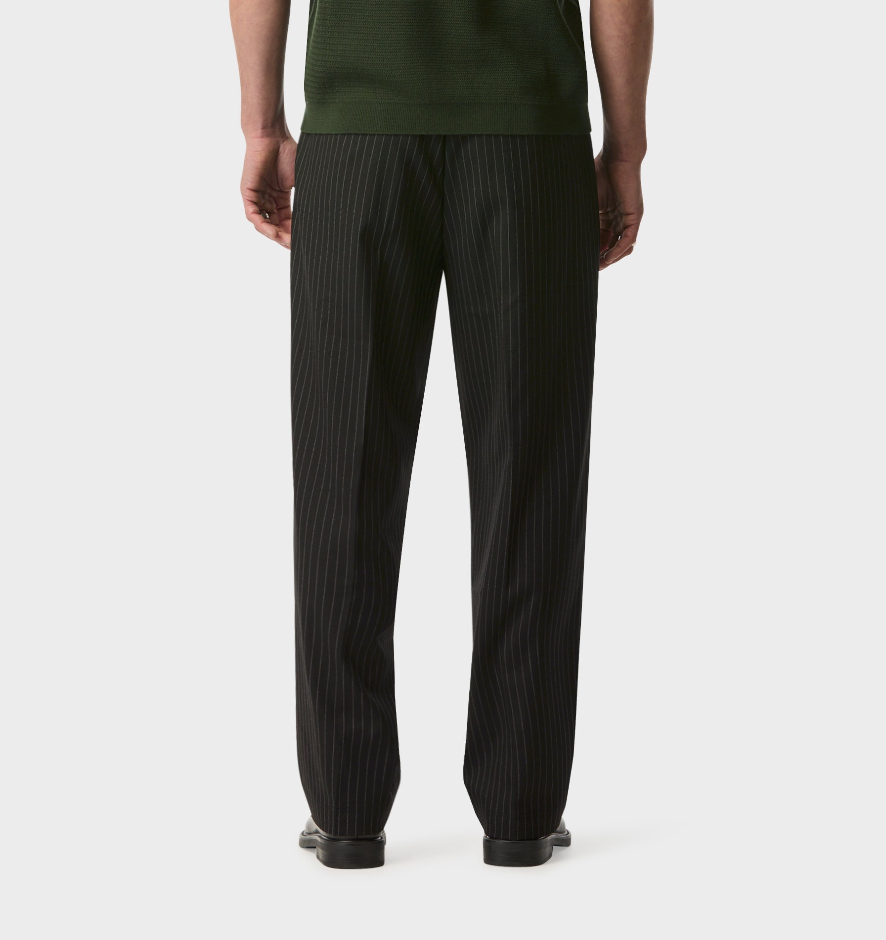 Winston Pant - Black Pinstripe