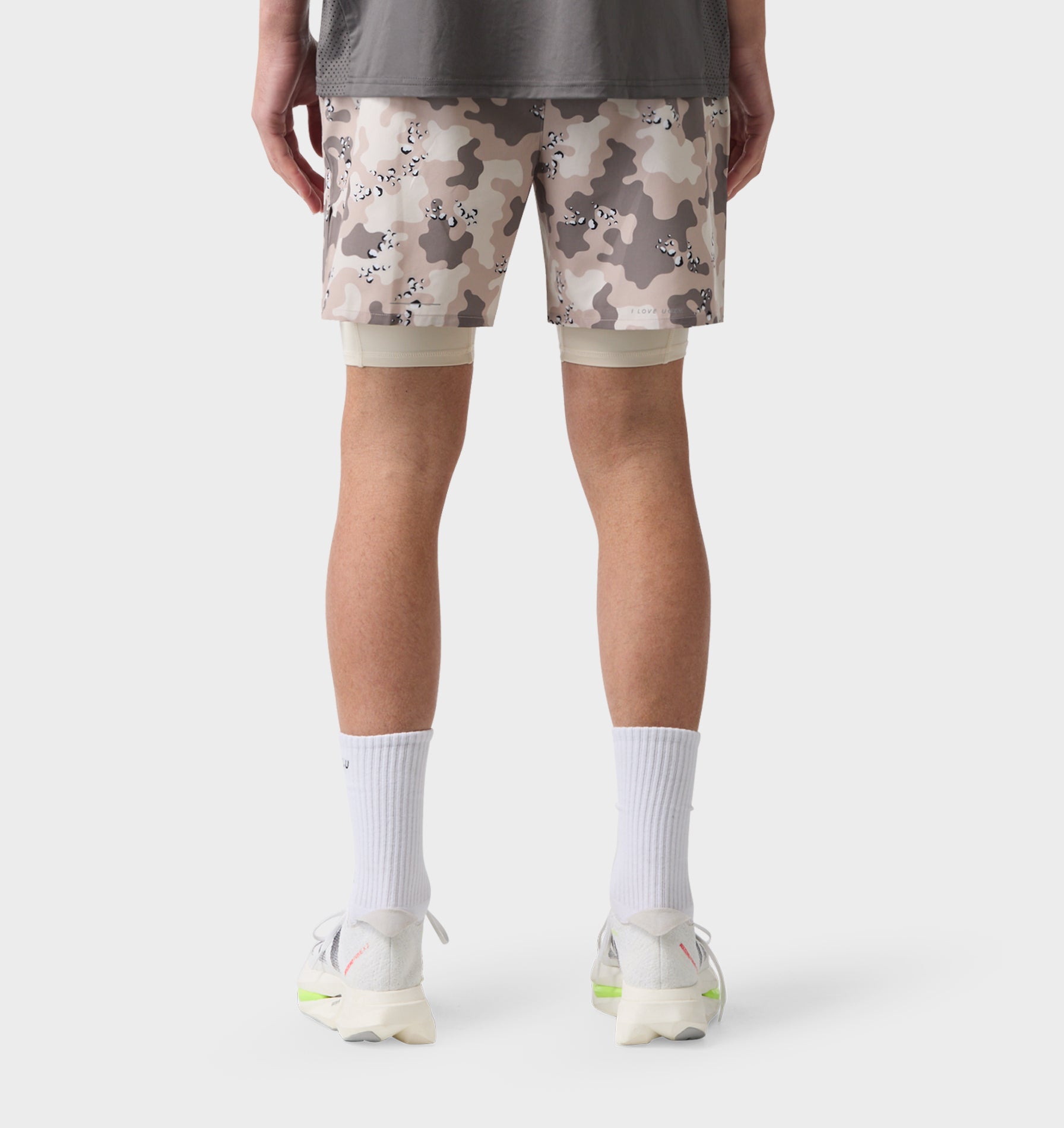 Performance 2 in 1 Short - Desert Camo