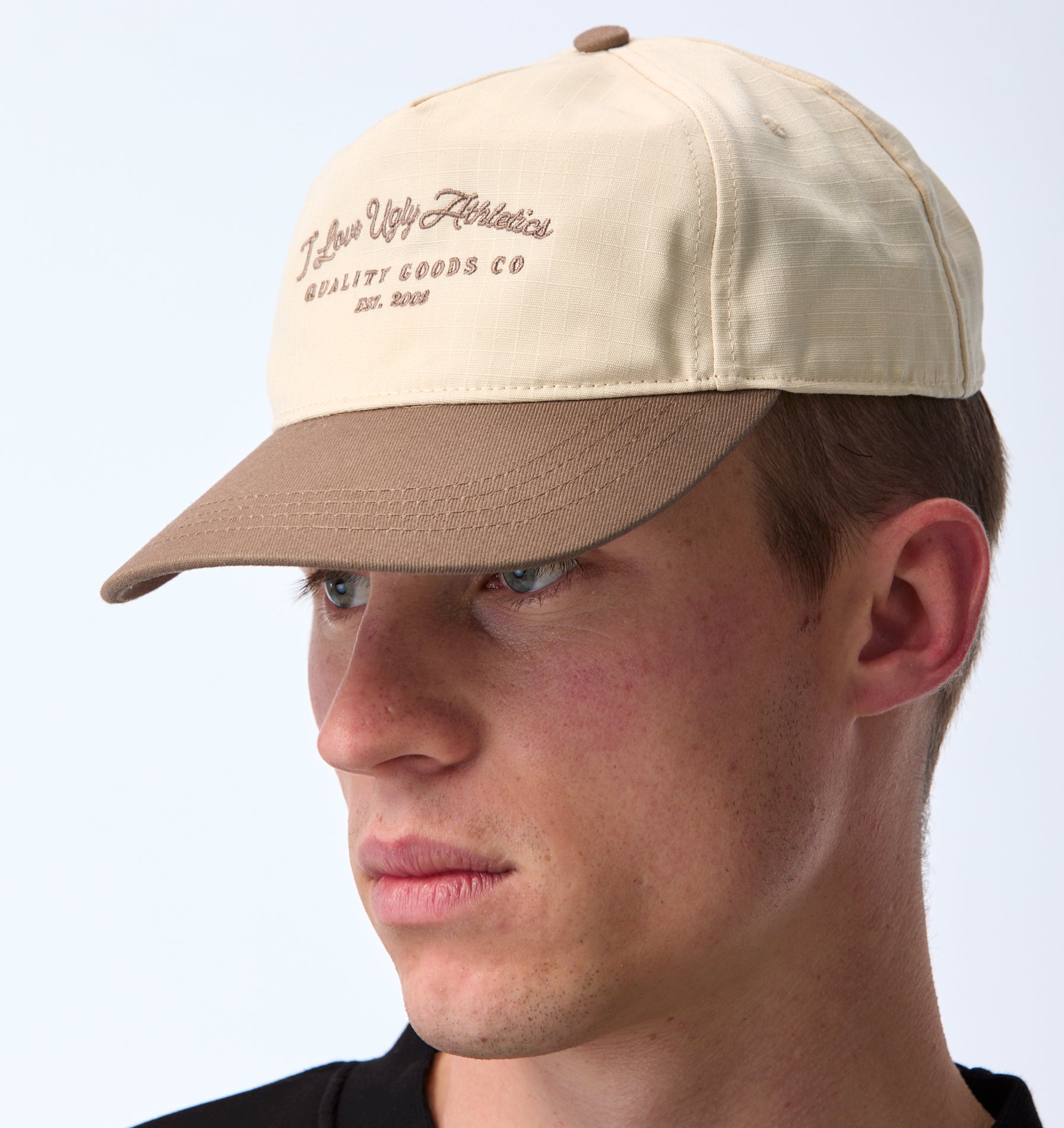 Athletics Maverick Cap - Off White/ Taupe