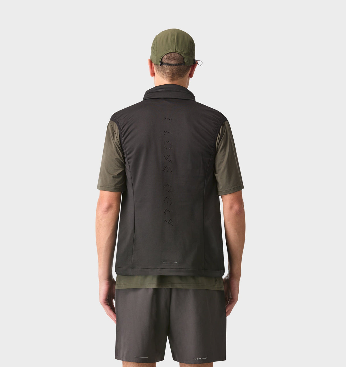 Active Quilted Vest - Black