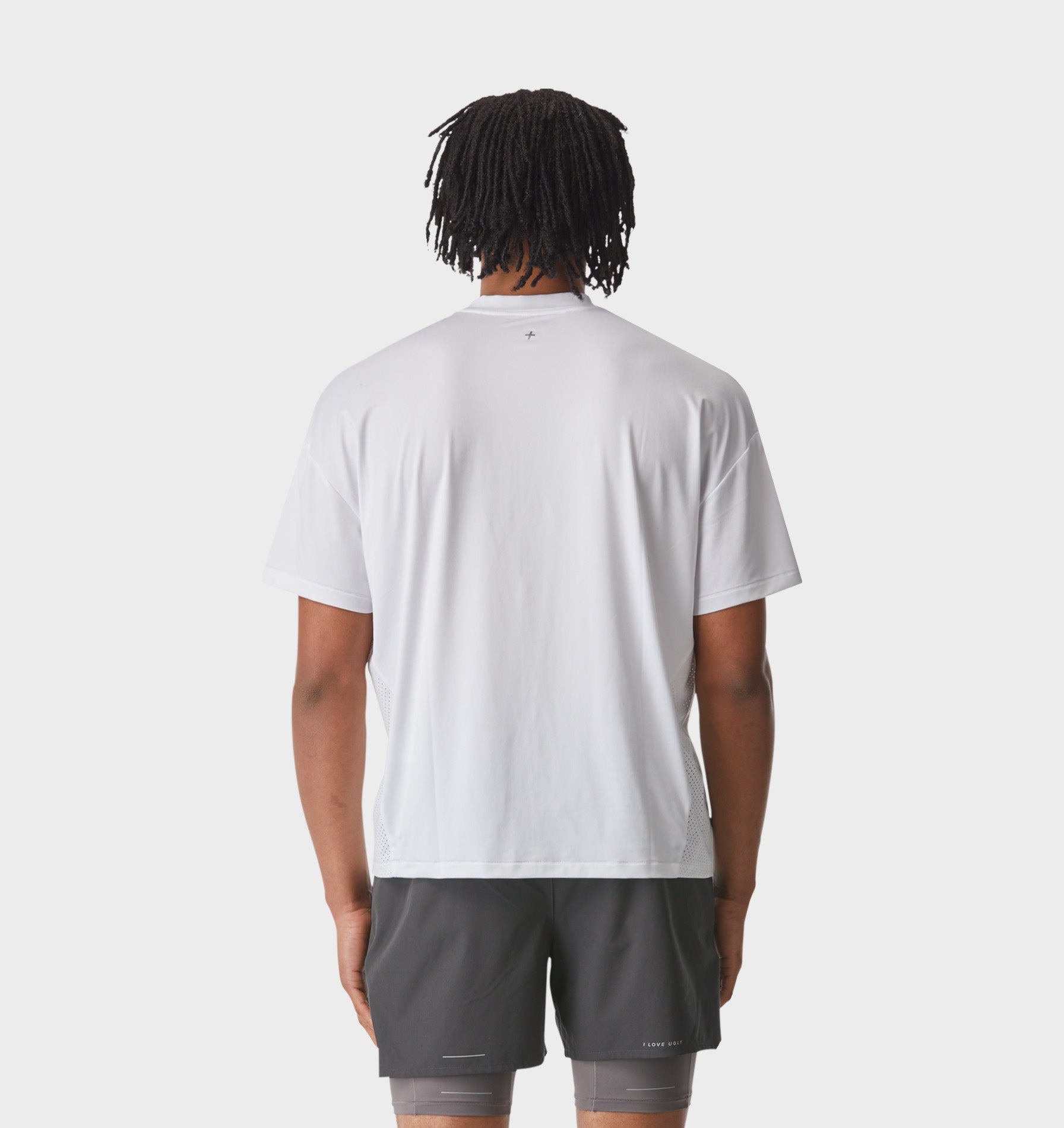 Active Crop Tee - White