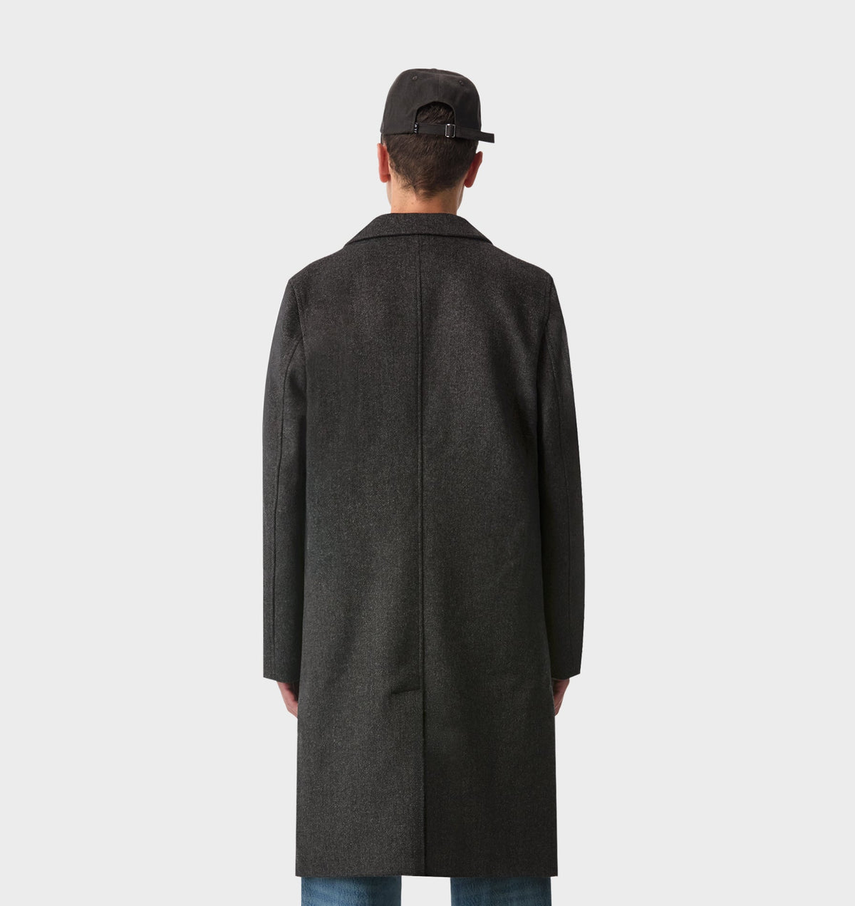 Don Car Coat - Charcoal