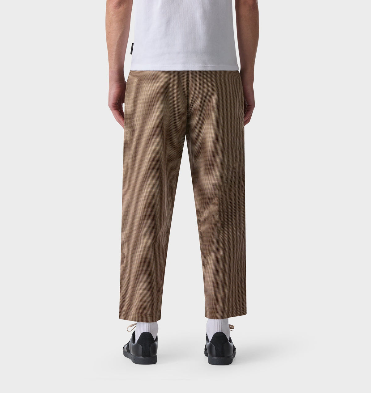 Kobe Pant - Charcoal Houndstooth